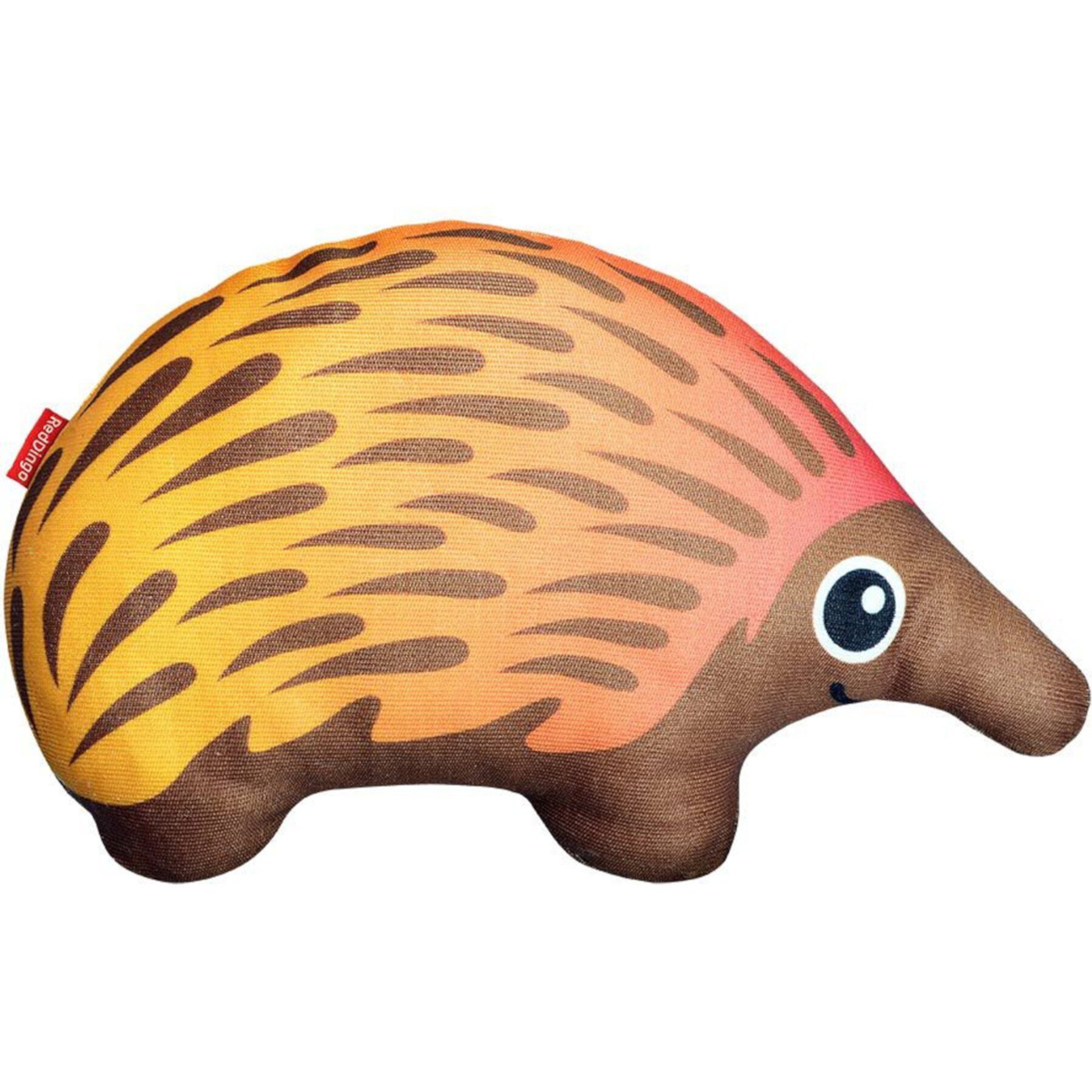 Red Dingo DURABLES Eddie the Echidna Squeaky Soft Dog Toy Red Dingo