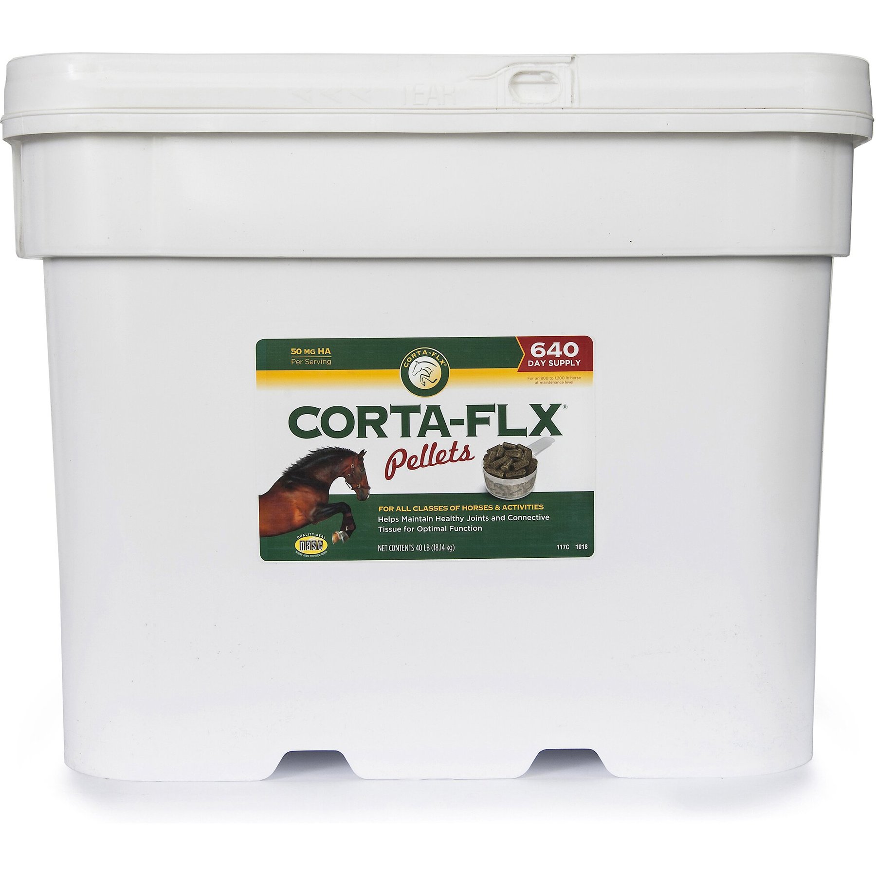 Corta-Flx Pellets Joint & Connective Tissue Support Horse Supplement, 40-lb bucket Corta-Flx