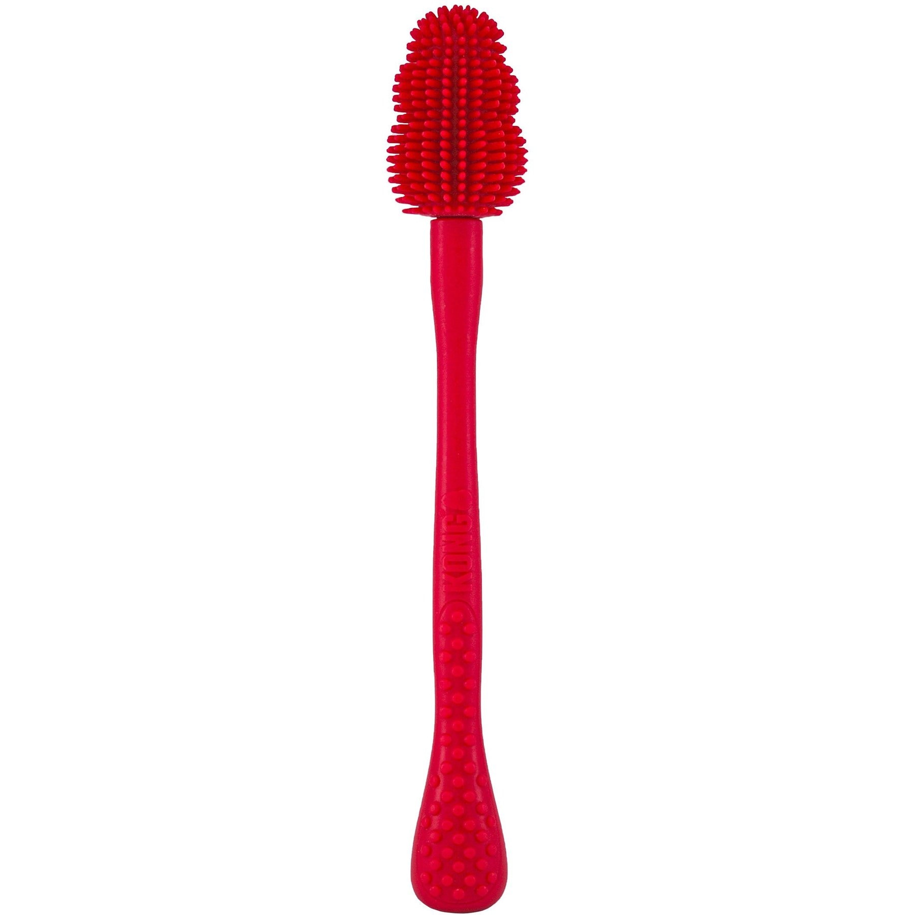 KONG Dog & Cat Toy Brush, Red Kong