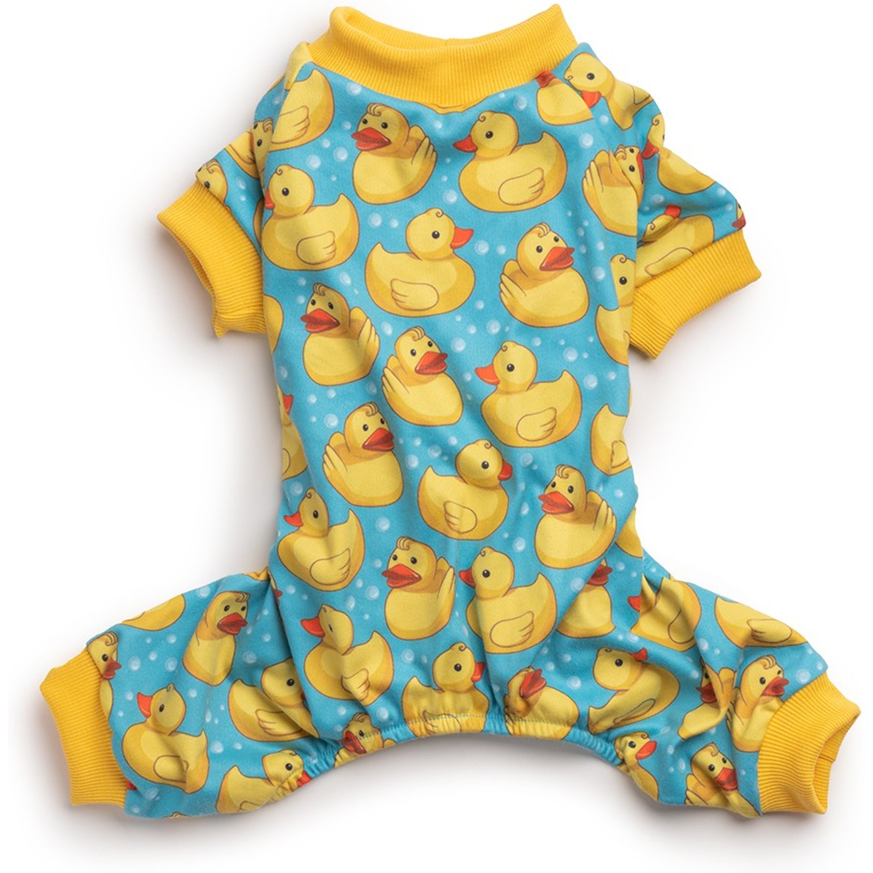 fabdog Graphic Rubber Ducky Dog Pajamas fabdog