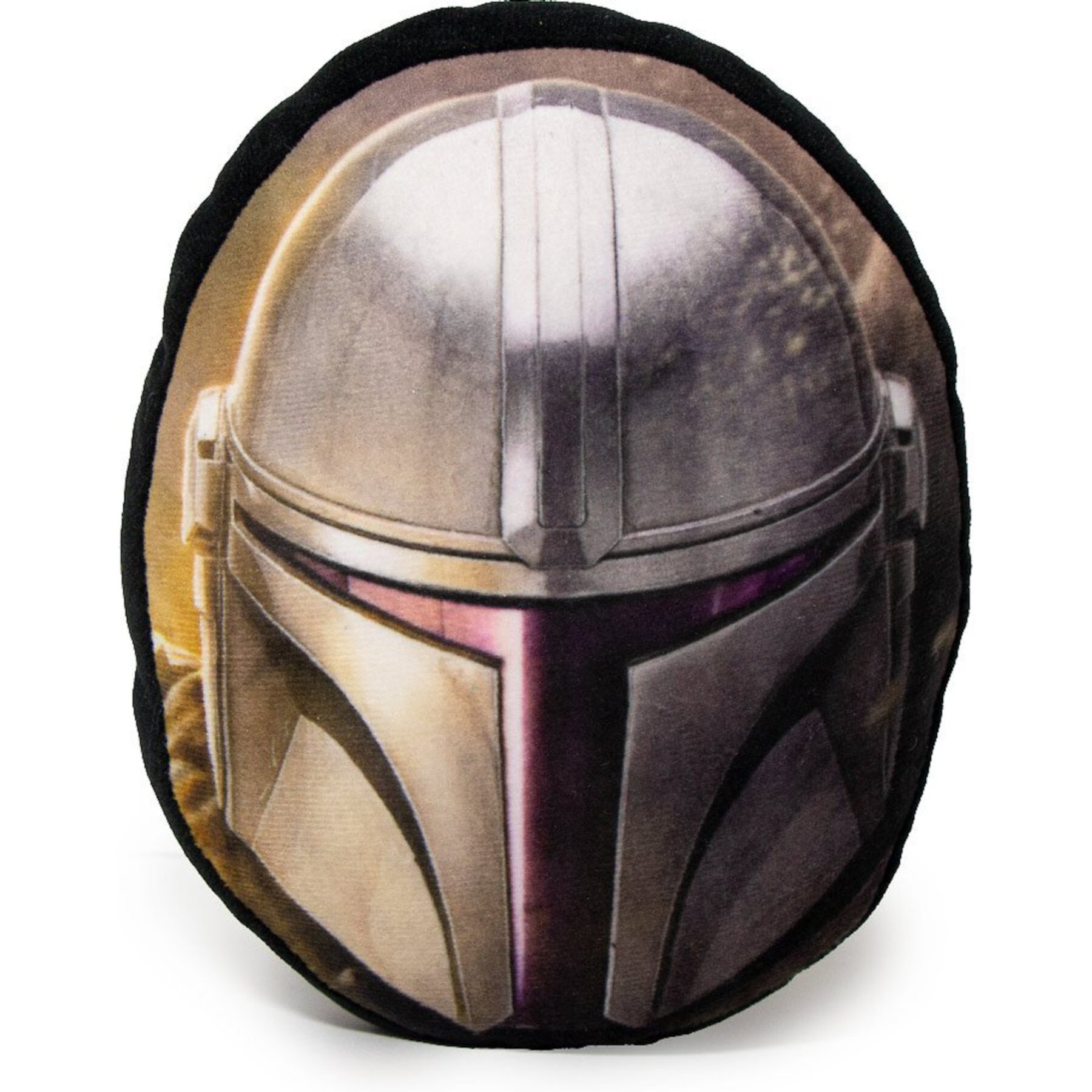 Buckle-Down Star Wars The Mandalorian Helmet Dog Plush Squeaker Toy Buckle-Down