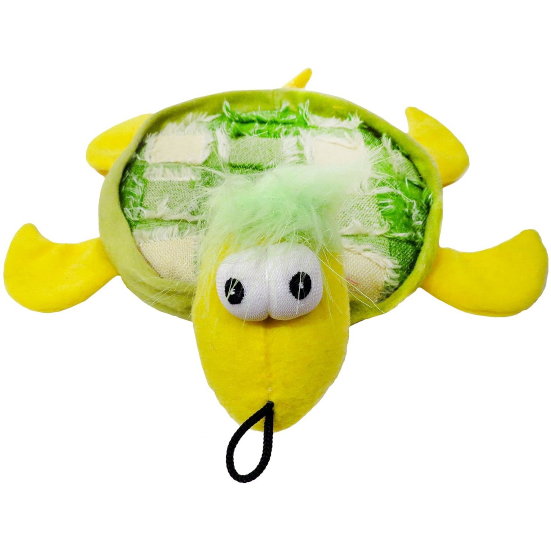 Scoochie Pet Tishy Turtle Squeaky Dog Chew Toy, 10.5-in Scoochie Pet