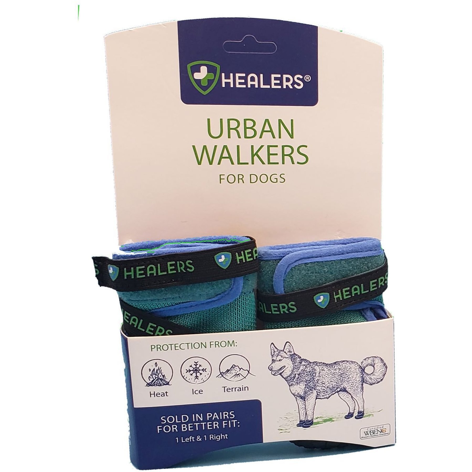 Healers Urban Walker III Waterproof Dog Boots Healers