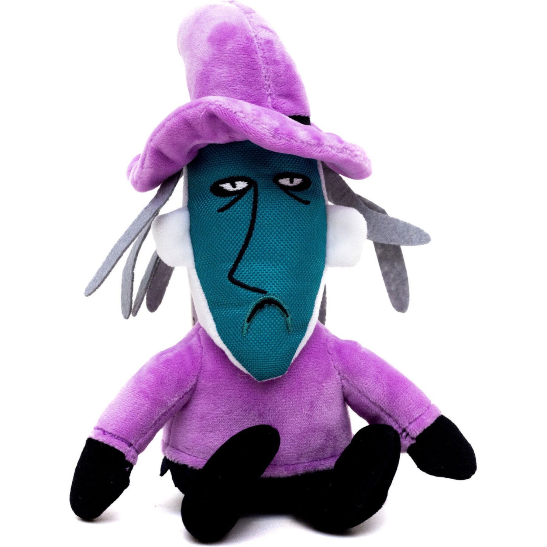 Buckle-Down Disney The Nightmare Before Christmas Shock Squeaky Plush Dog Toy, Purple Buckle-Down