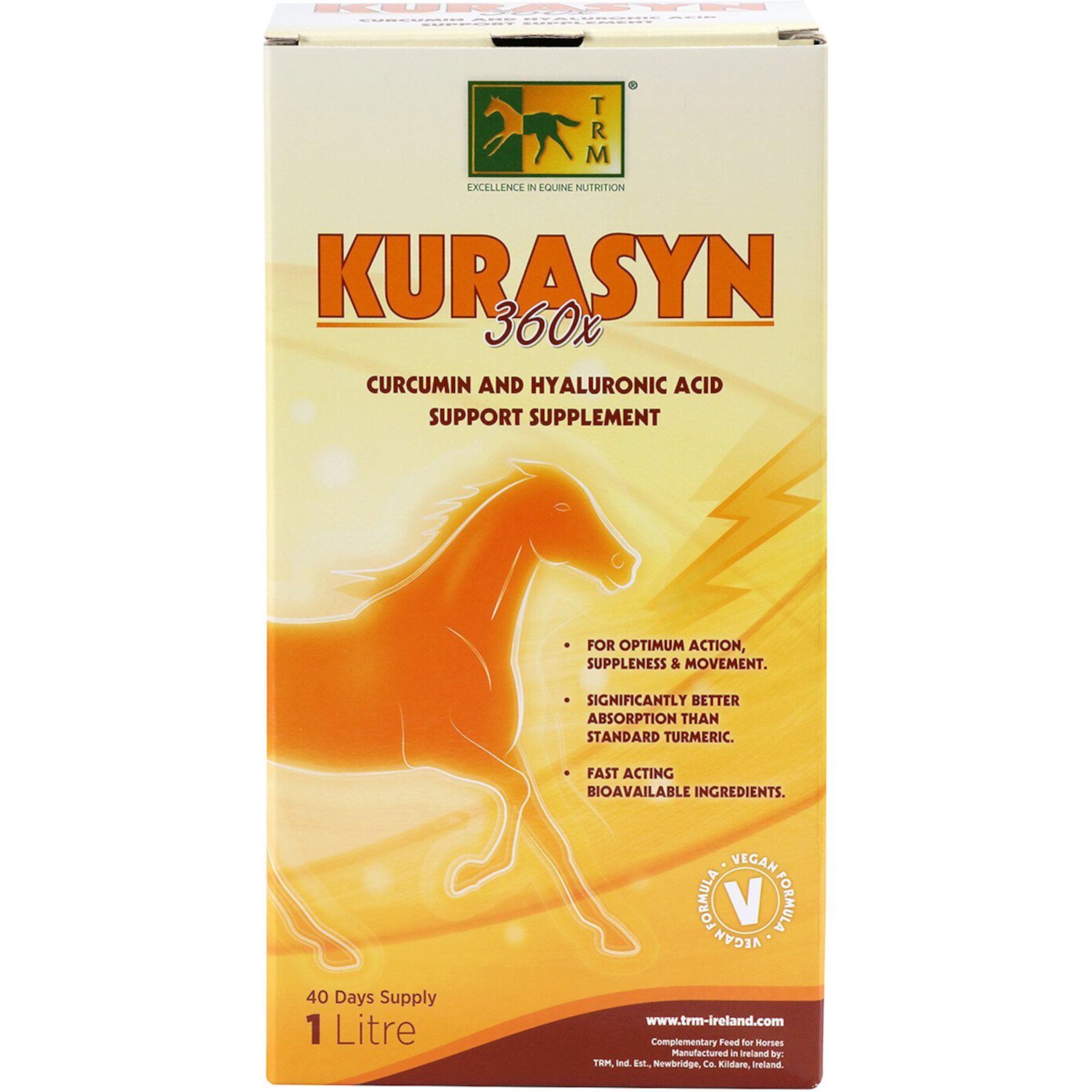 TRM Kurasyn 360x Hip & Joint Support Liquid Horse Supplement Trm