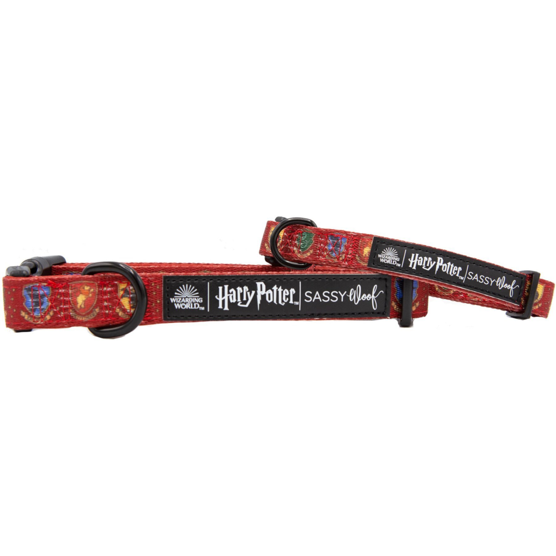 Sassy Woof Harry Potter Standard Dog Collar, Red Sassy Woof