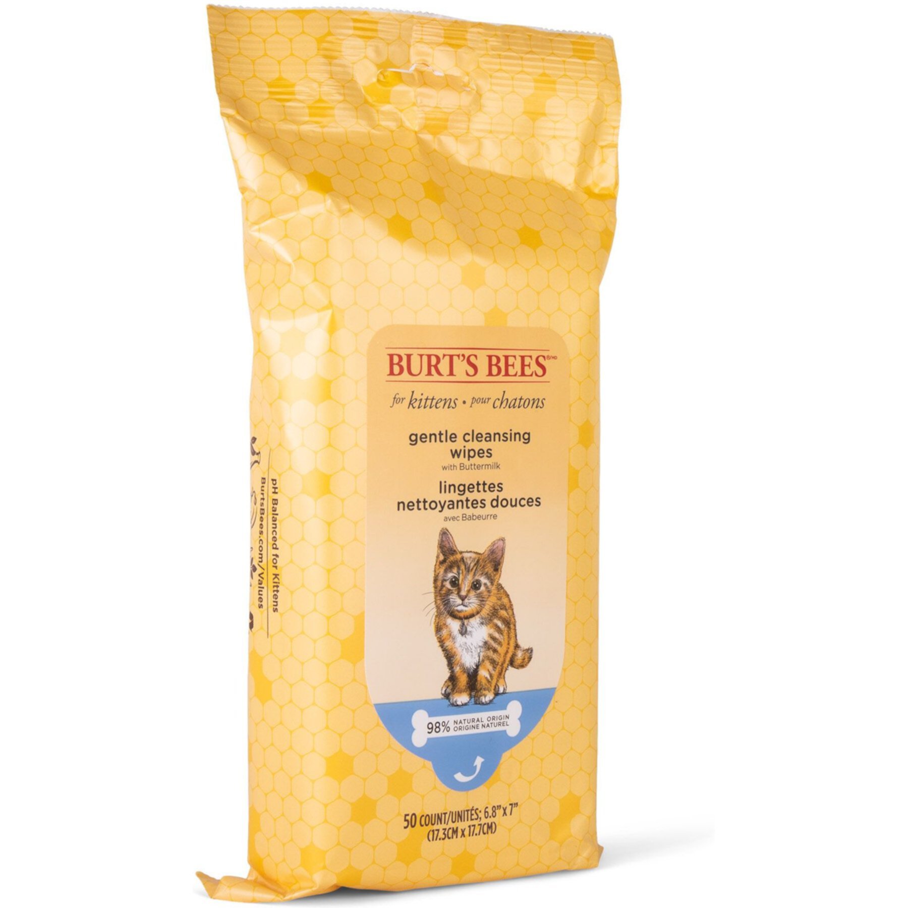 Burt's Bees Kitten Wipes, 50 count Burt'S Bees