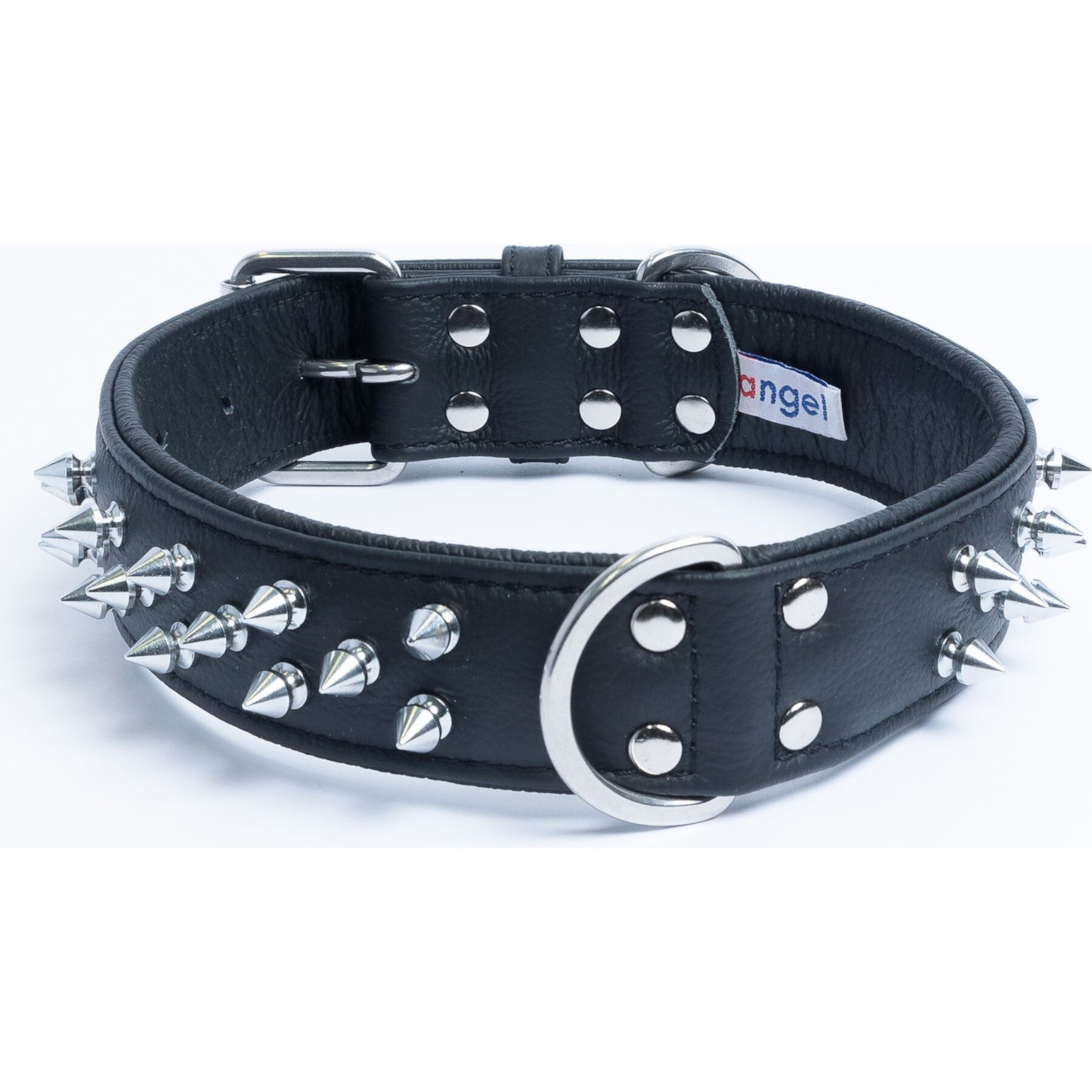 Angel Amsterdam Multi-line Spiked Standard Dog Collar Angel