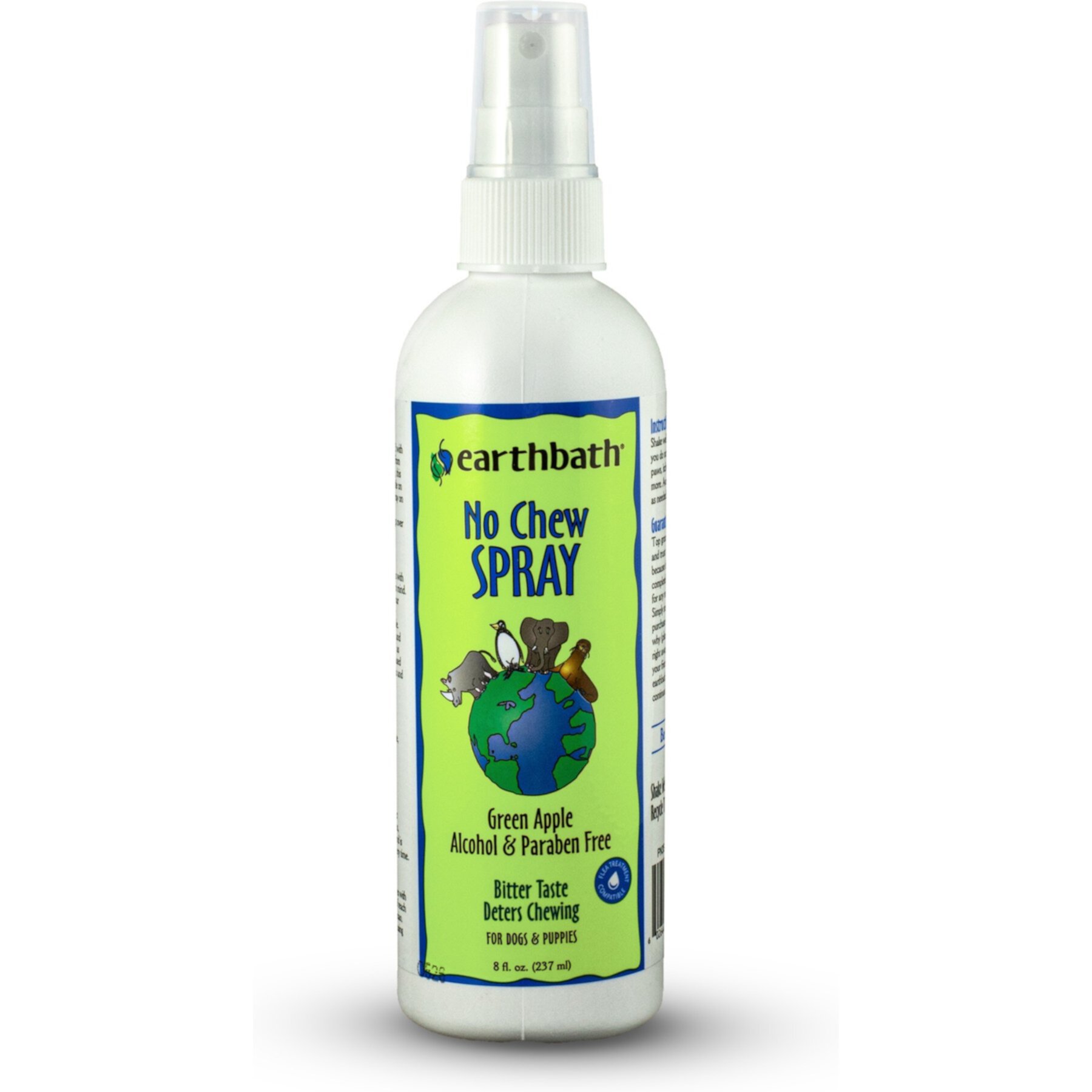 Earthbath No Chew Green Apple & Bitters Flavored Dog Spray earthbath