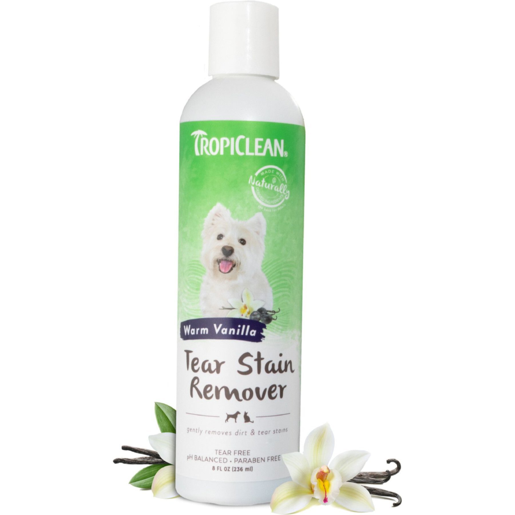 TropiClean Tearless Dog & Cat Tear Stain Remover TropiClean