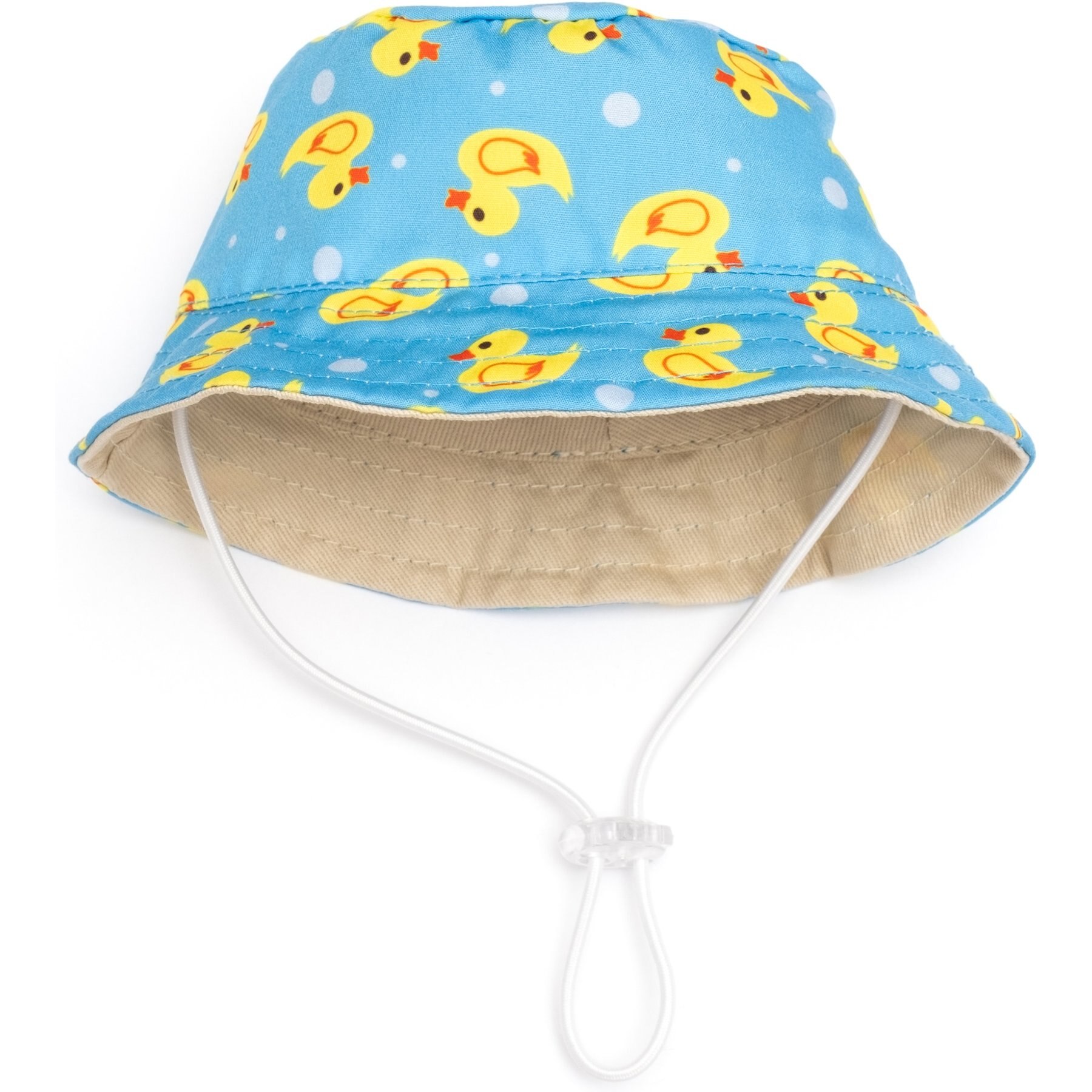 The Worthy Dog Rubber Duck Dog Bucket Hat, Blue, Small The Worthy Dog