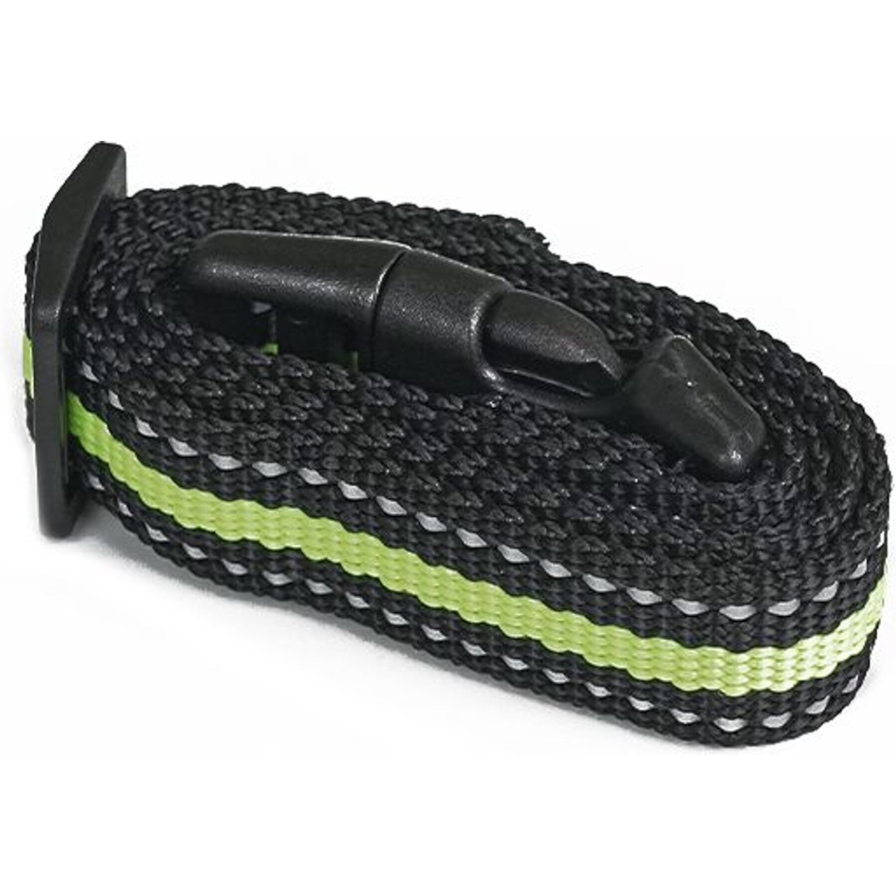 PATPET Reflective Standard Collar Strap, Fluorescent Green Patpet