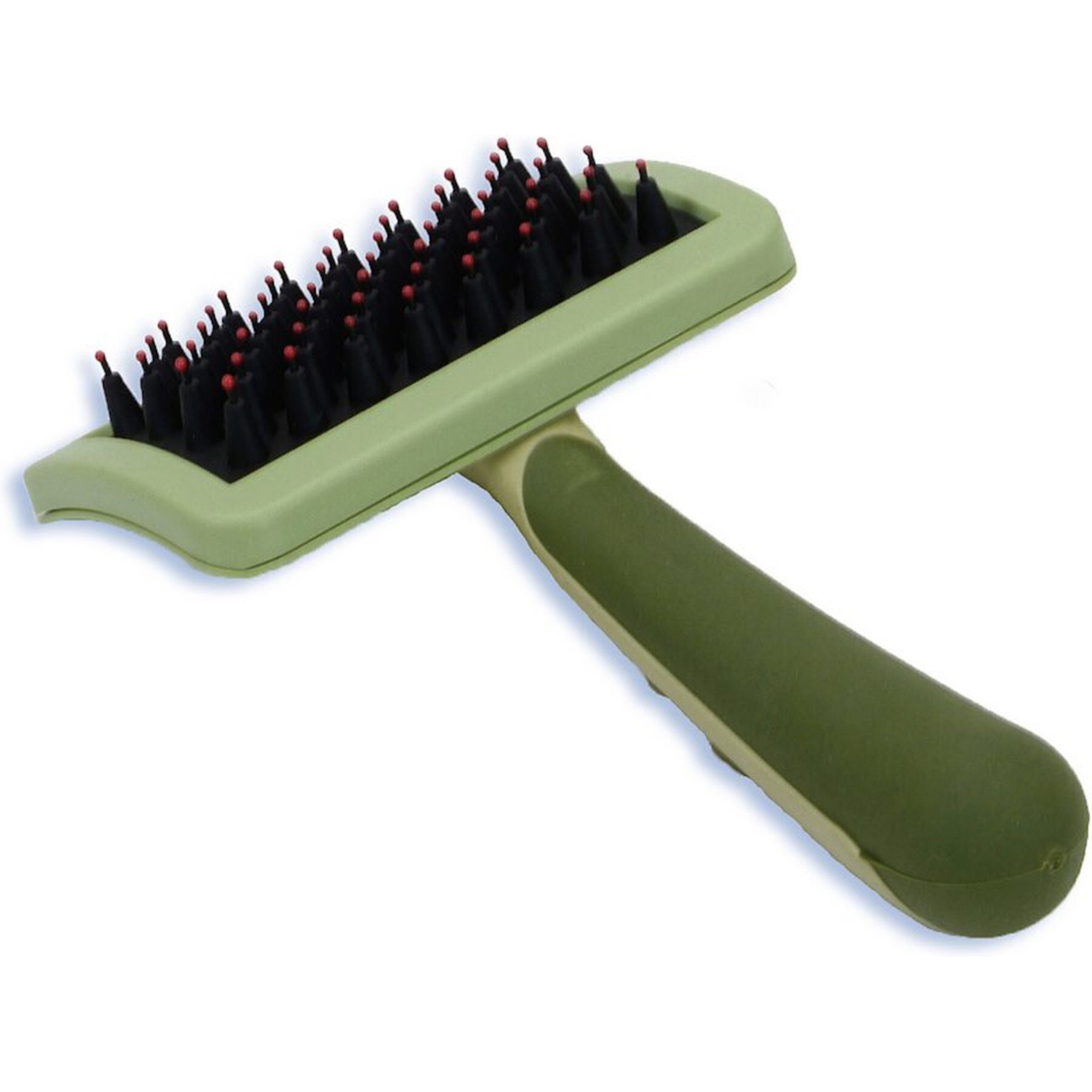 Safari Nylon Coated Tip Short Hair Dog Brush Safari