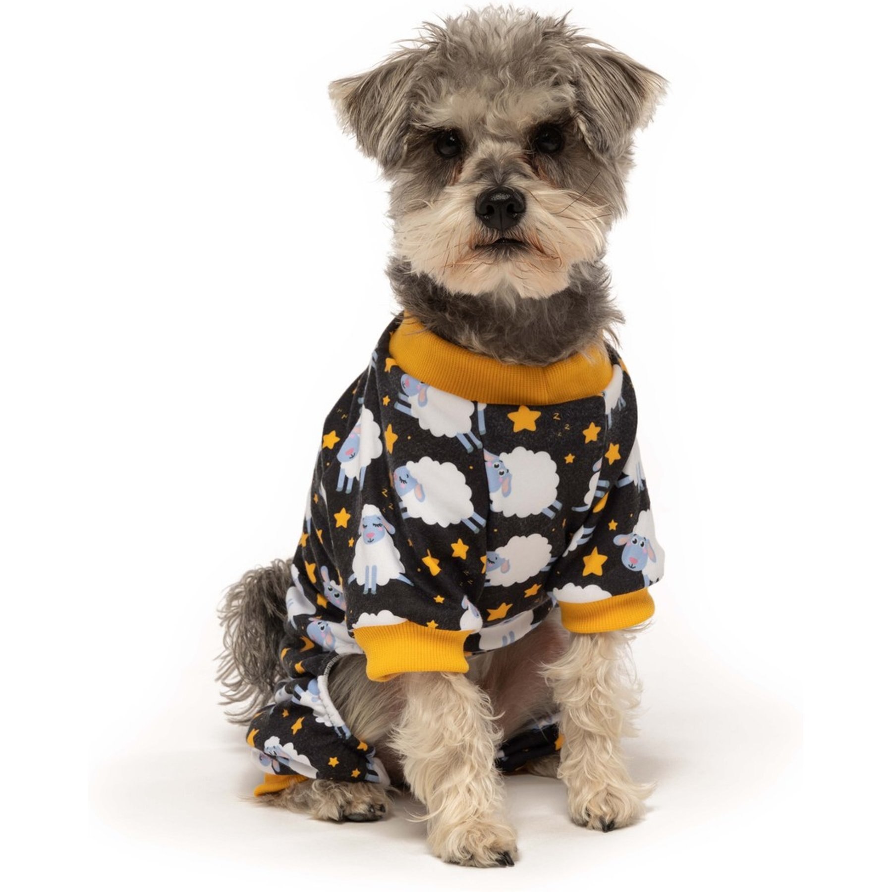 fabdog Graphic Sleepy Sheep Dog Pajamas fabdog