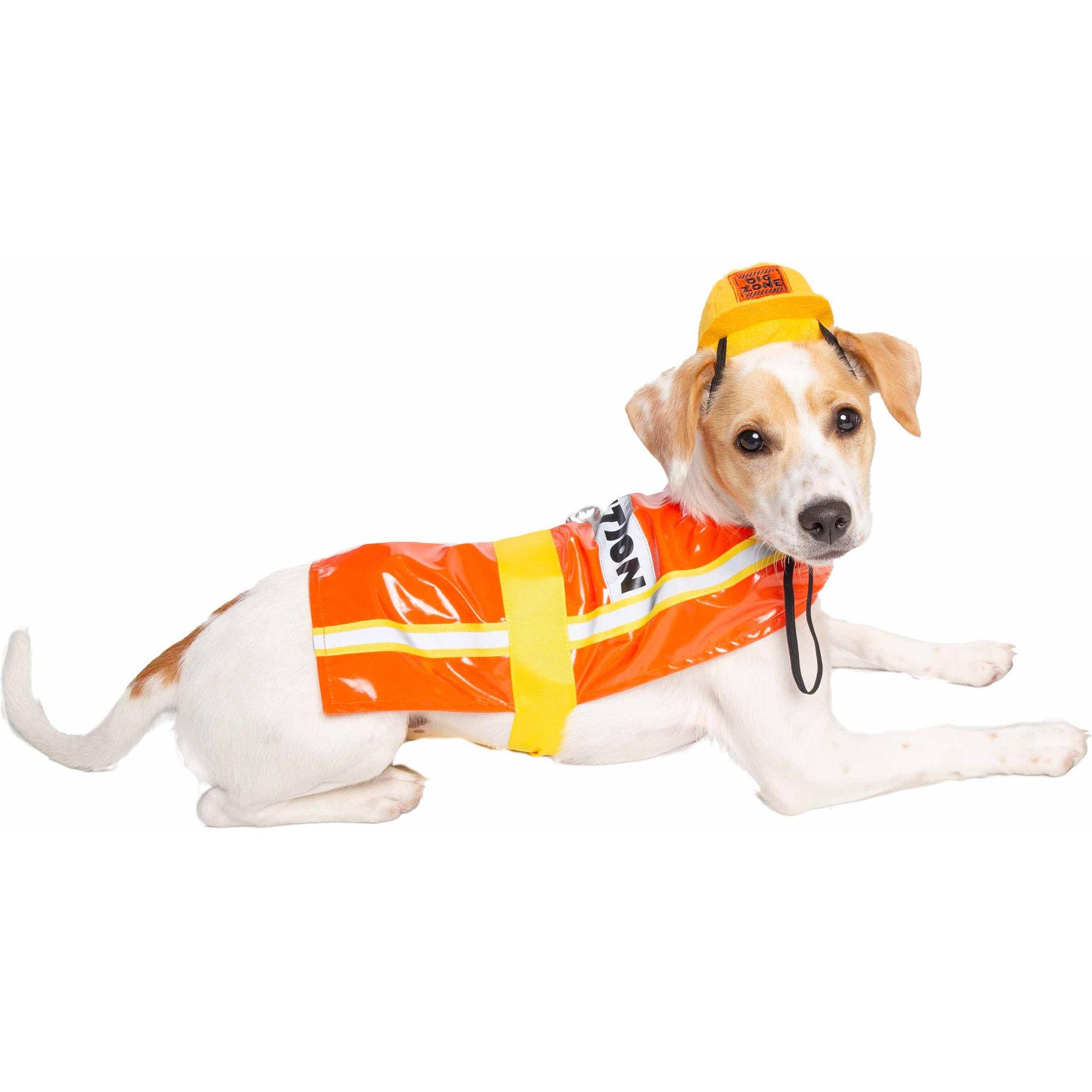 Pet Krewe Construction Worker Dog Costume Pet Krewe