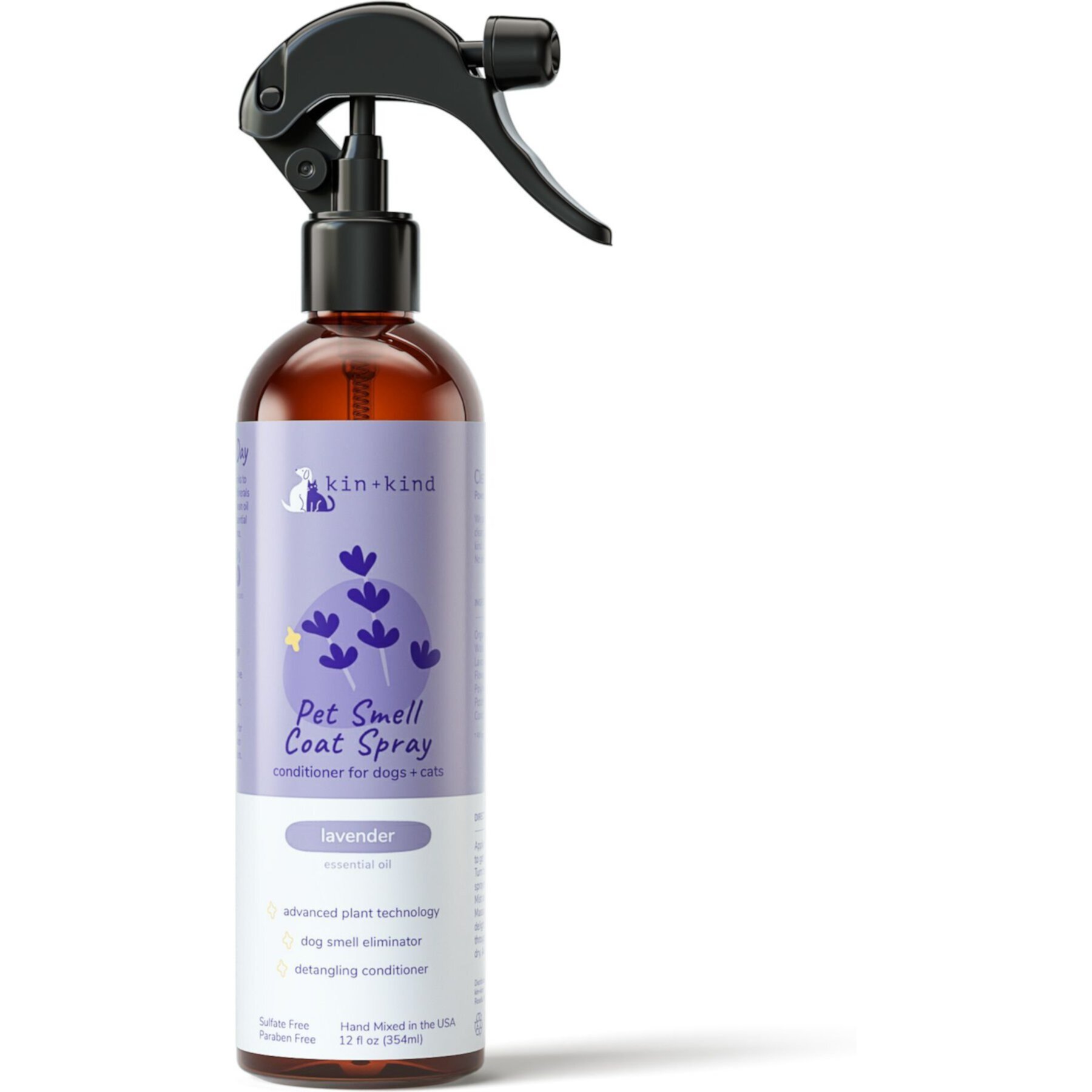 kin+kind Natural Lavender Dog Odor Neutralizer Spray Kin+Kind