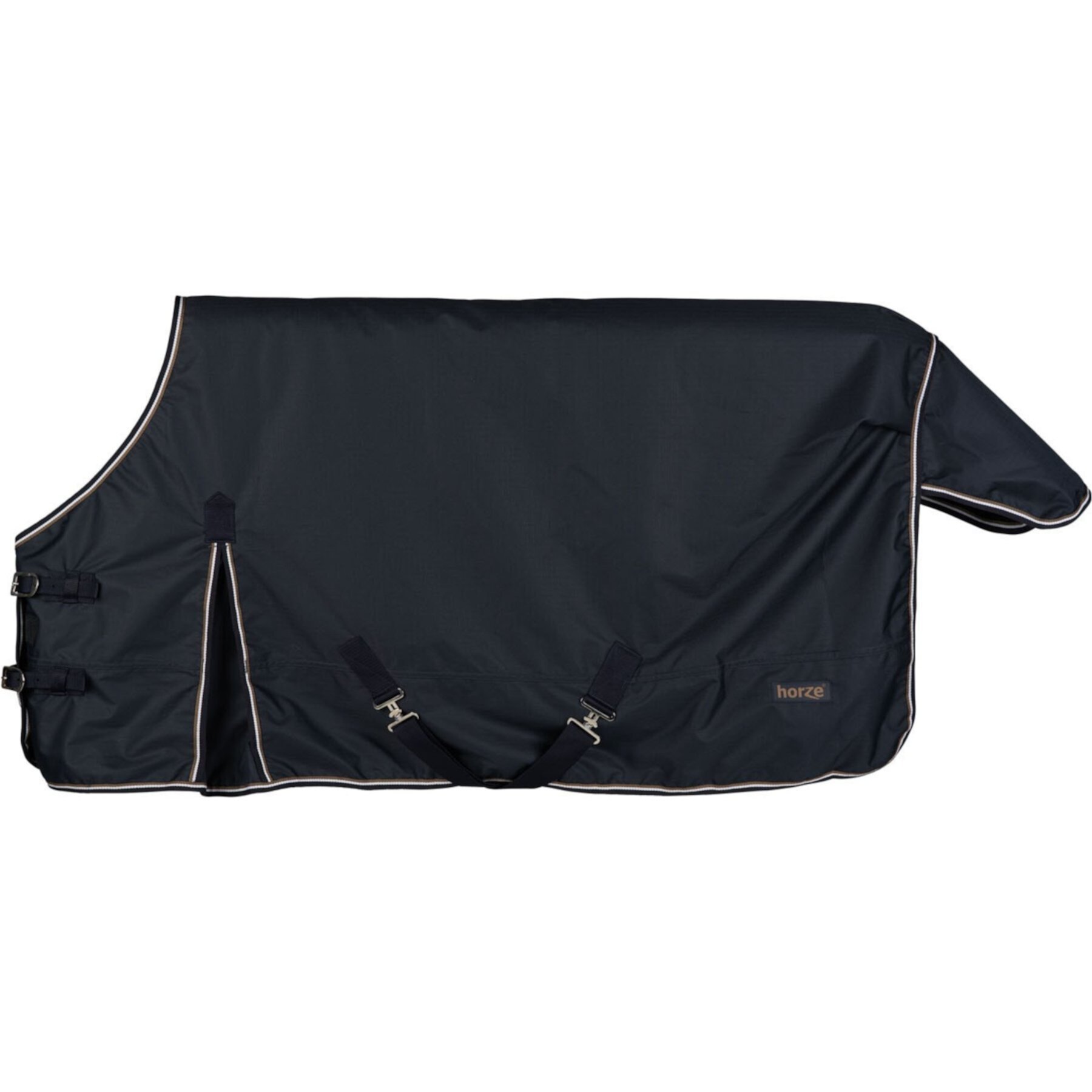 Horze Pony Glasgow Lightweight 100-g Horse Turnout Blanket, Dark Blue Horze