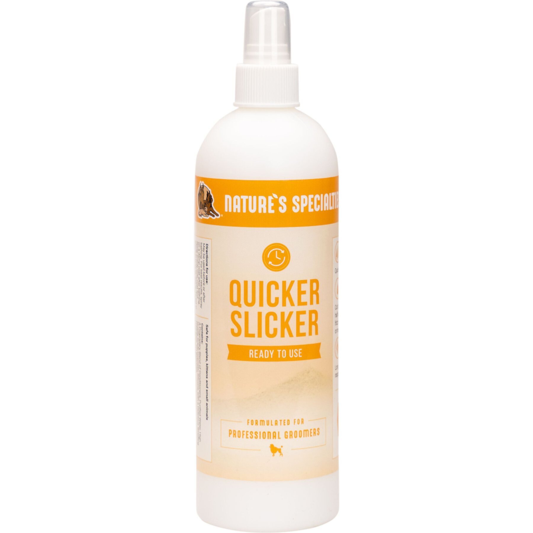 Nature's Specialties Quicker Slicker Ready To Use Dog Conditioning Spray Nature's Specialties