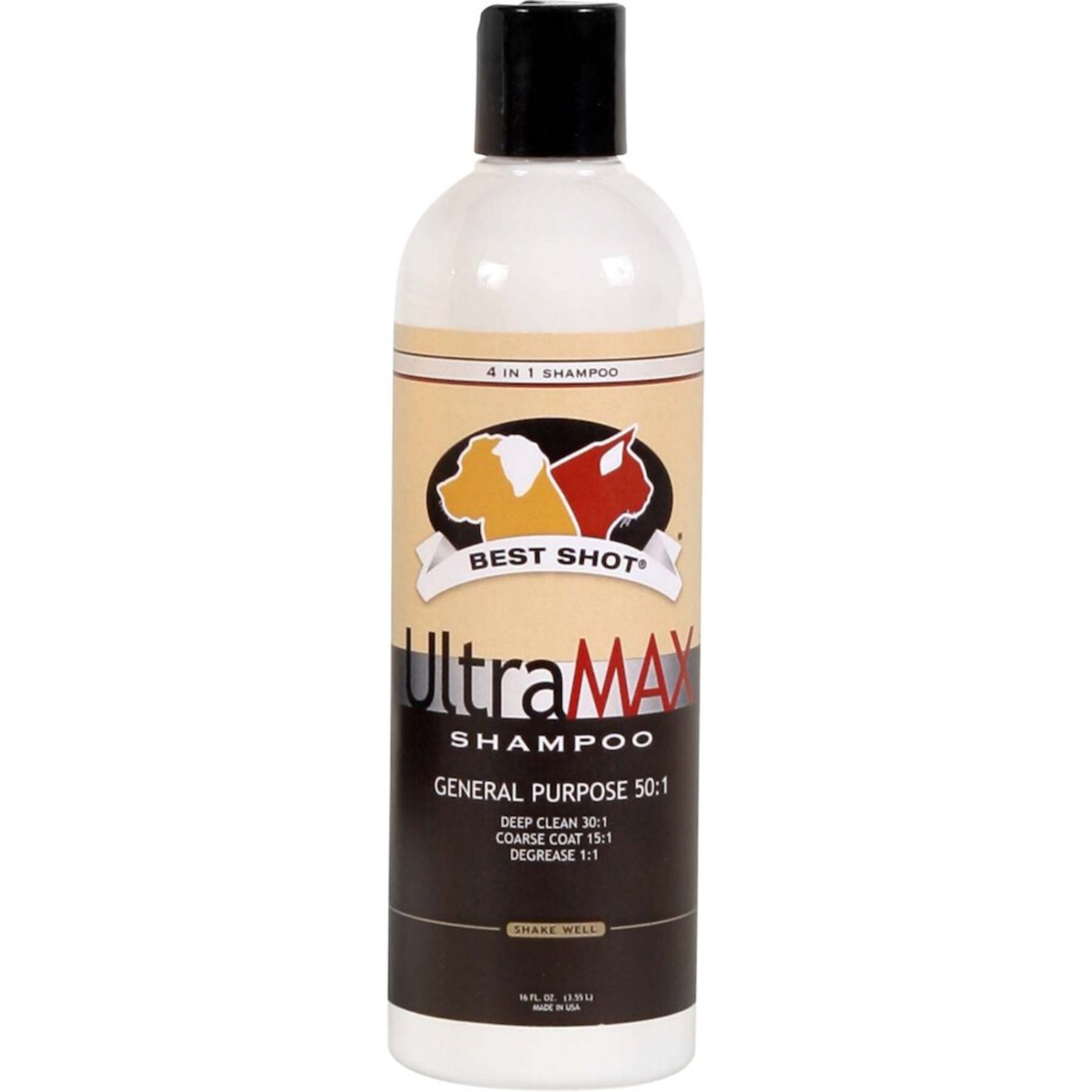 Best Shot UltraMax General Purpose 50:1 Dog & Cat Shampoo Best Shot