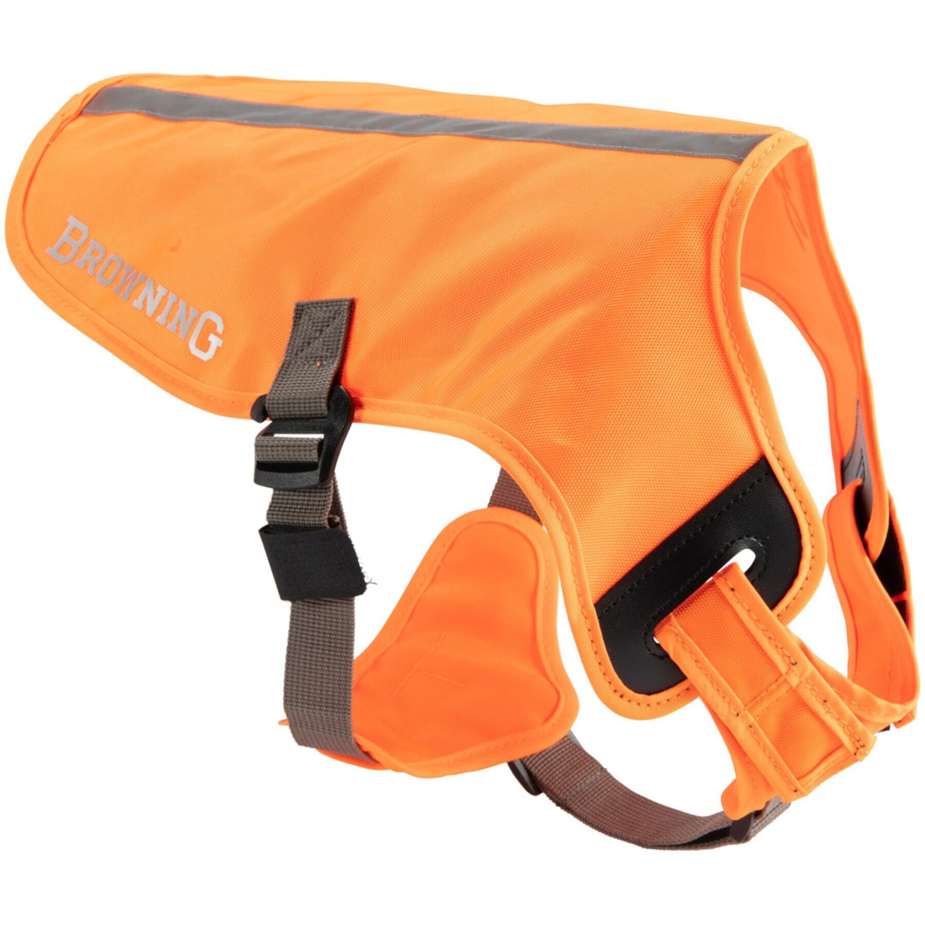 Browning Full Coverage Dog Safety Vest, Orange/Black, Large Browning