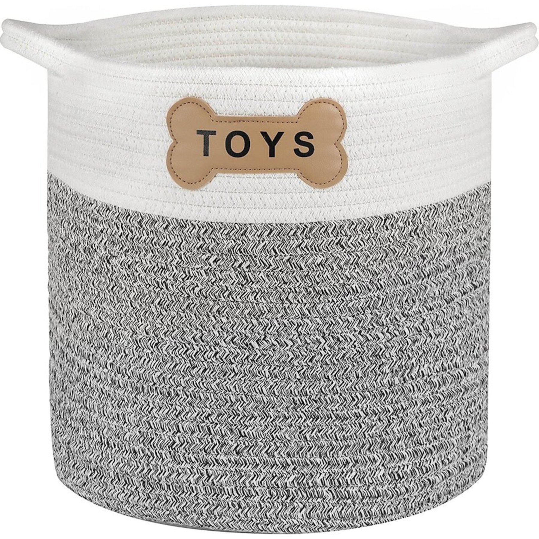 Park Life Designs Naples Cotton Rope Dog & Cat Toy Storage Basket Park Life Designs