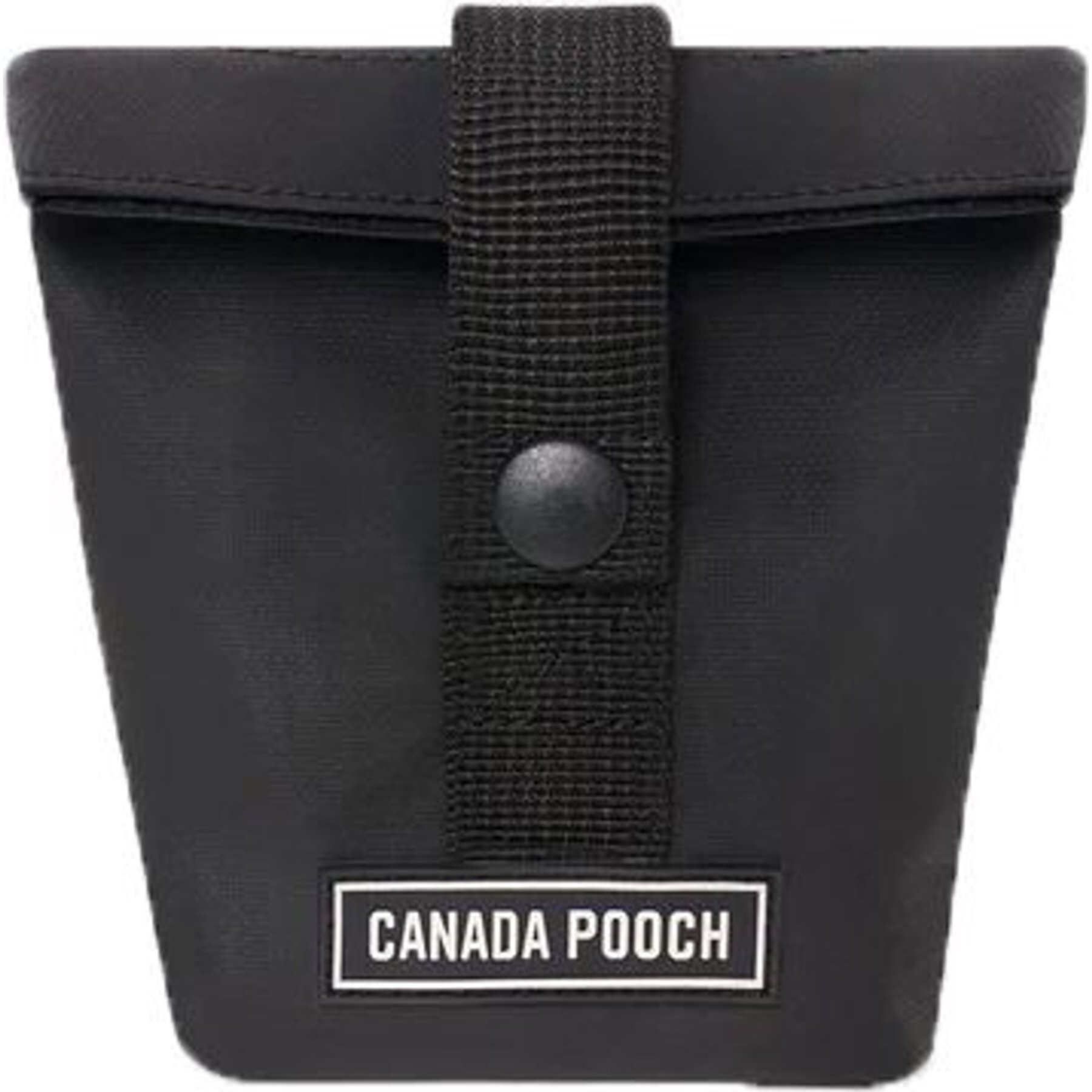 Canada Pooch Treat Bag Dog Tag Accessory, Black, Small Canada Pooch