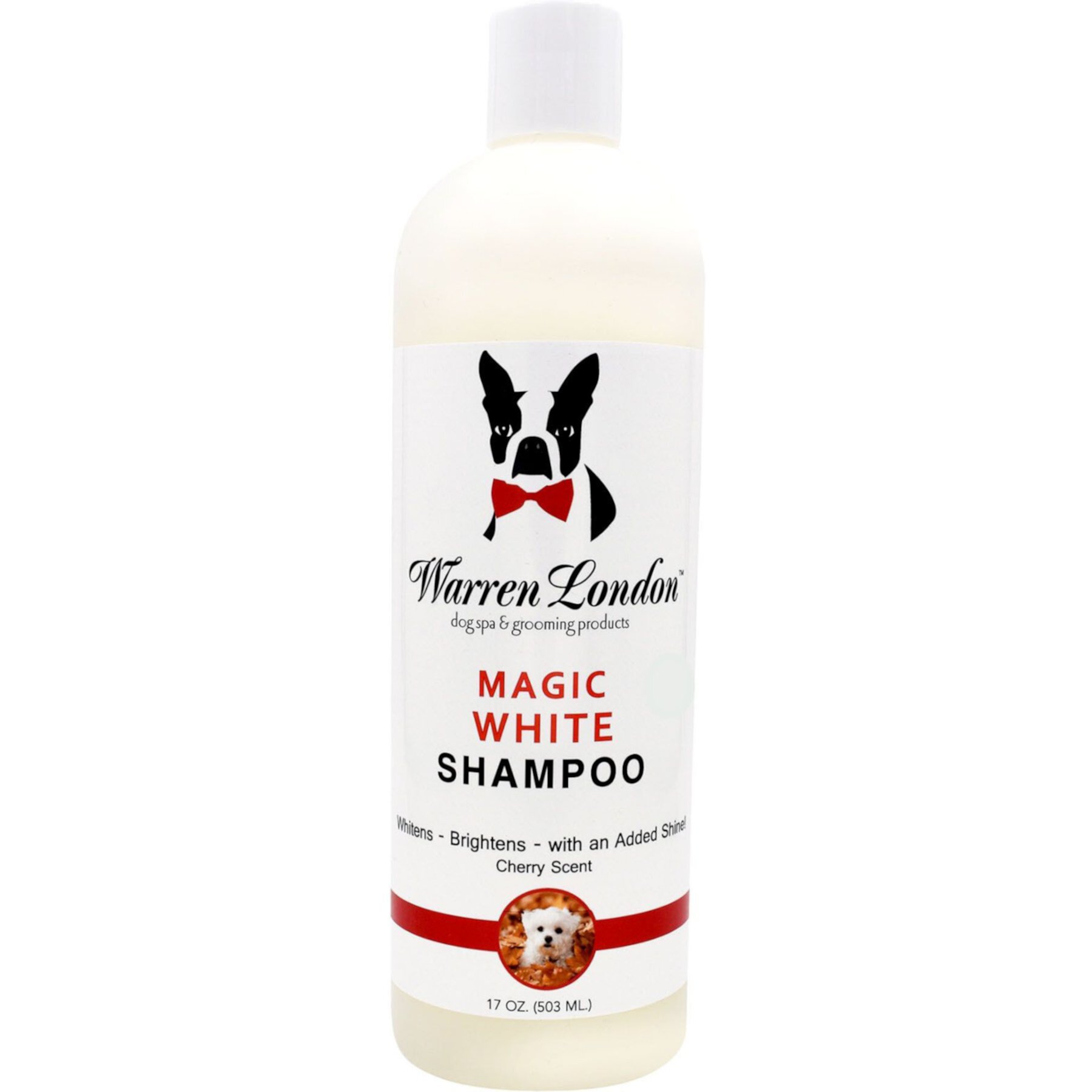 Warren London Magic White Cherry Scented Brightening Dog Shampoo Warren London