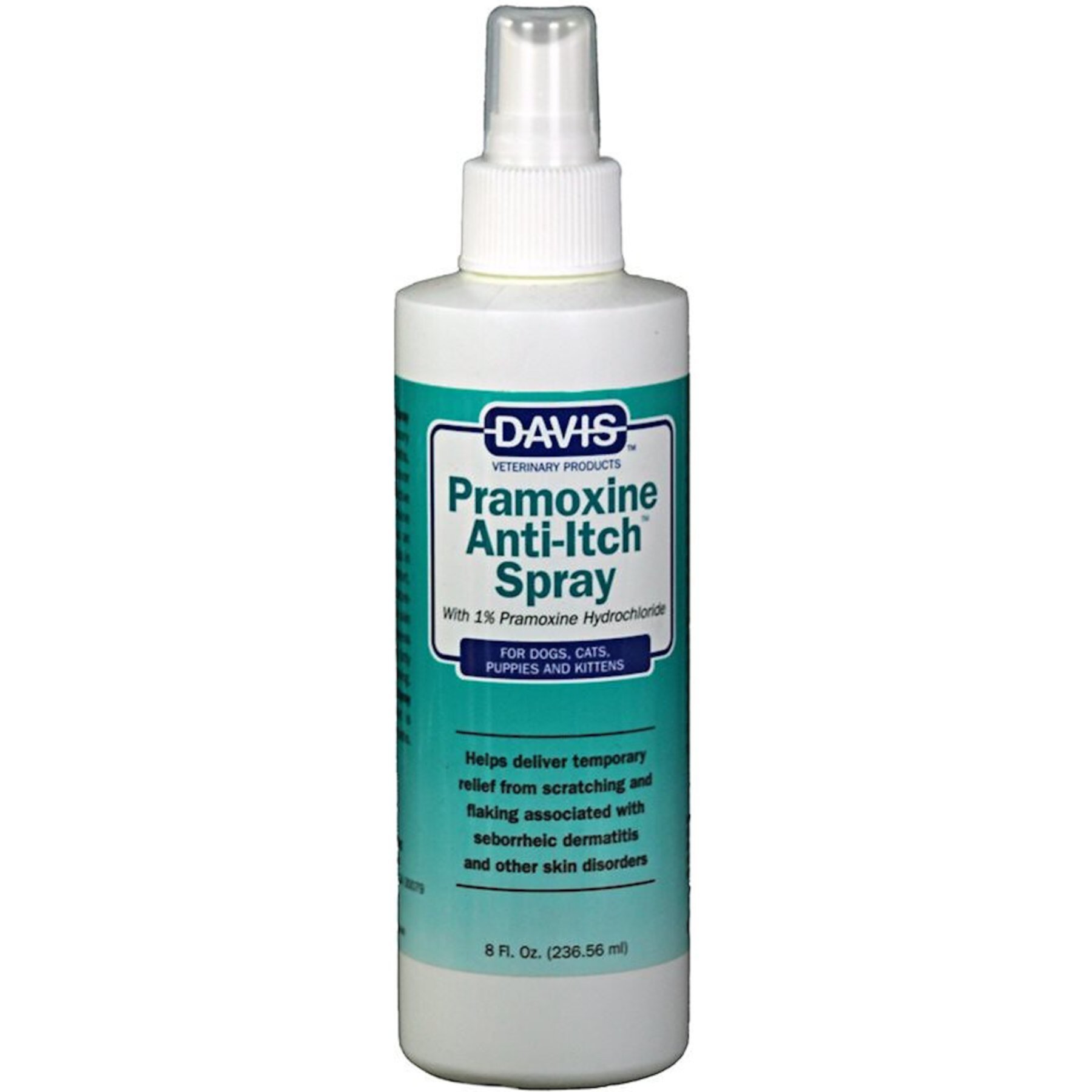 Davis Pramoxine Anti-Itch Dog & Cat Spray, 8-fl oz bottle Davis