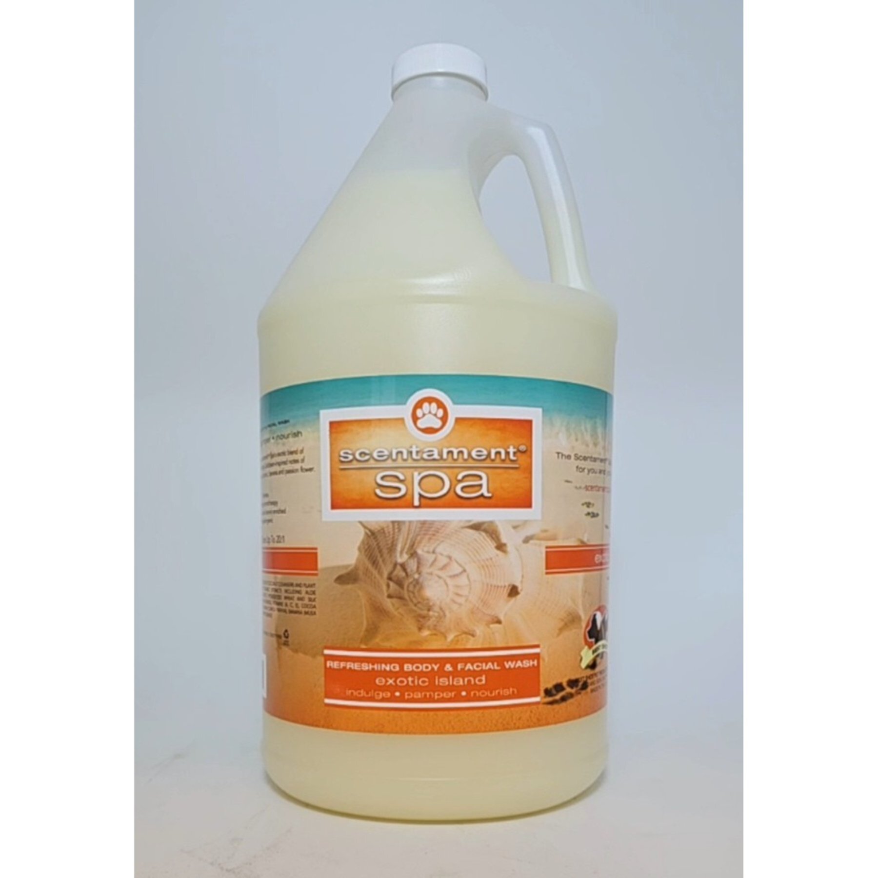 Best Shot Scentament Spa Exotic Island Facial & Body Dog & Cat Shampoo, 1-gal bottle Best Shot