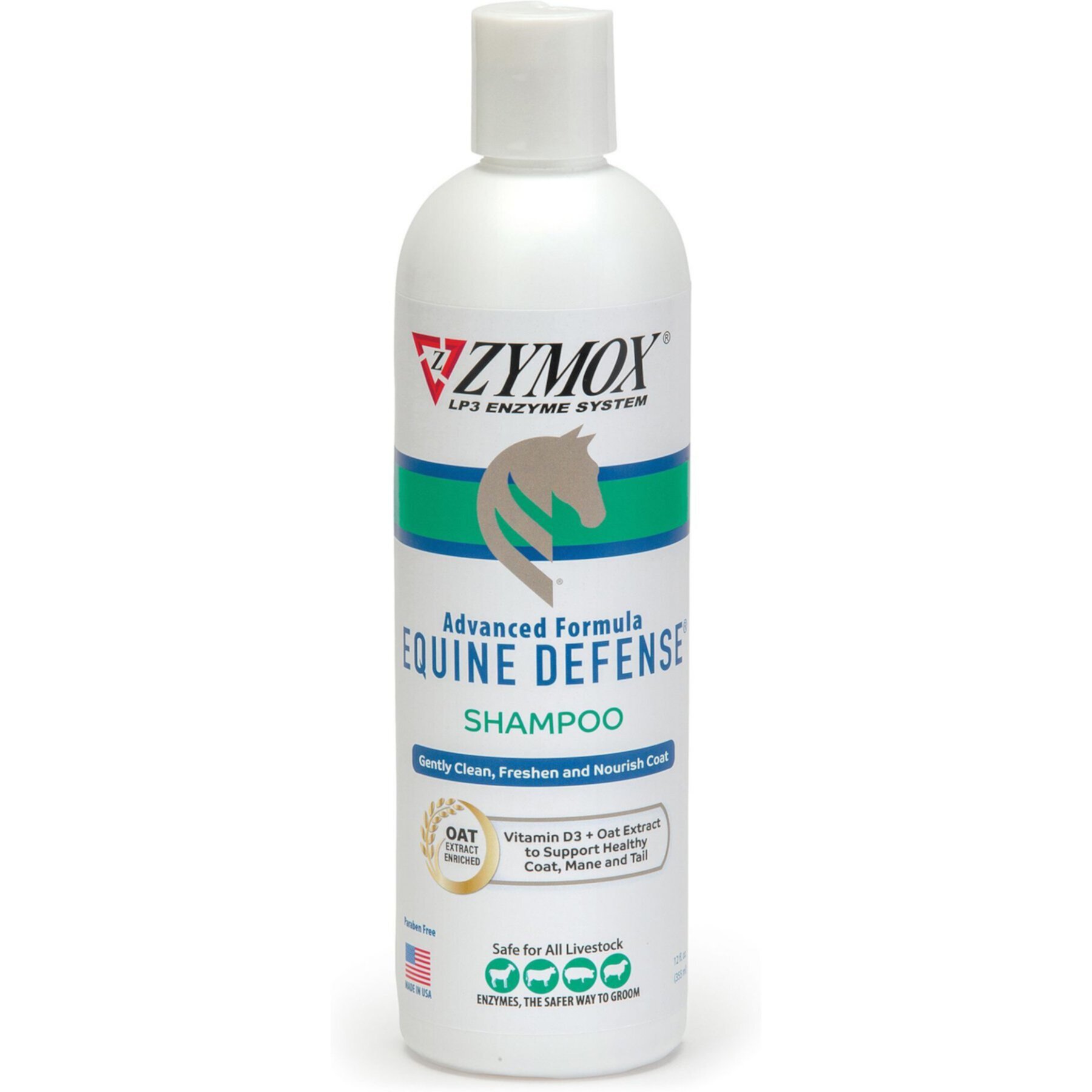 Zymox Equine Defense Advanced Formula Horse Shampoo Zymox