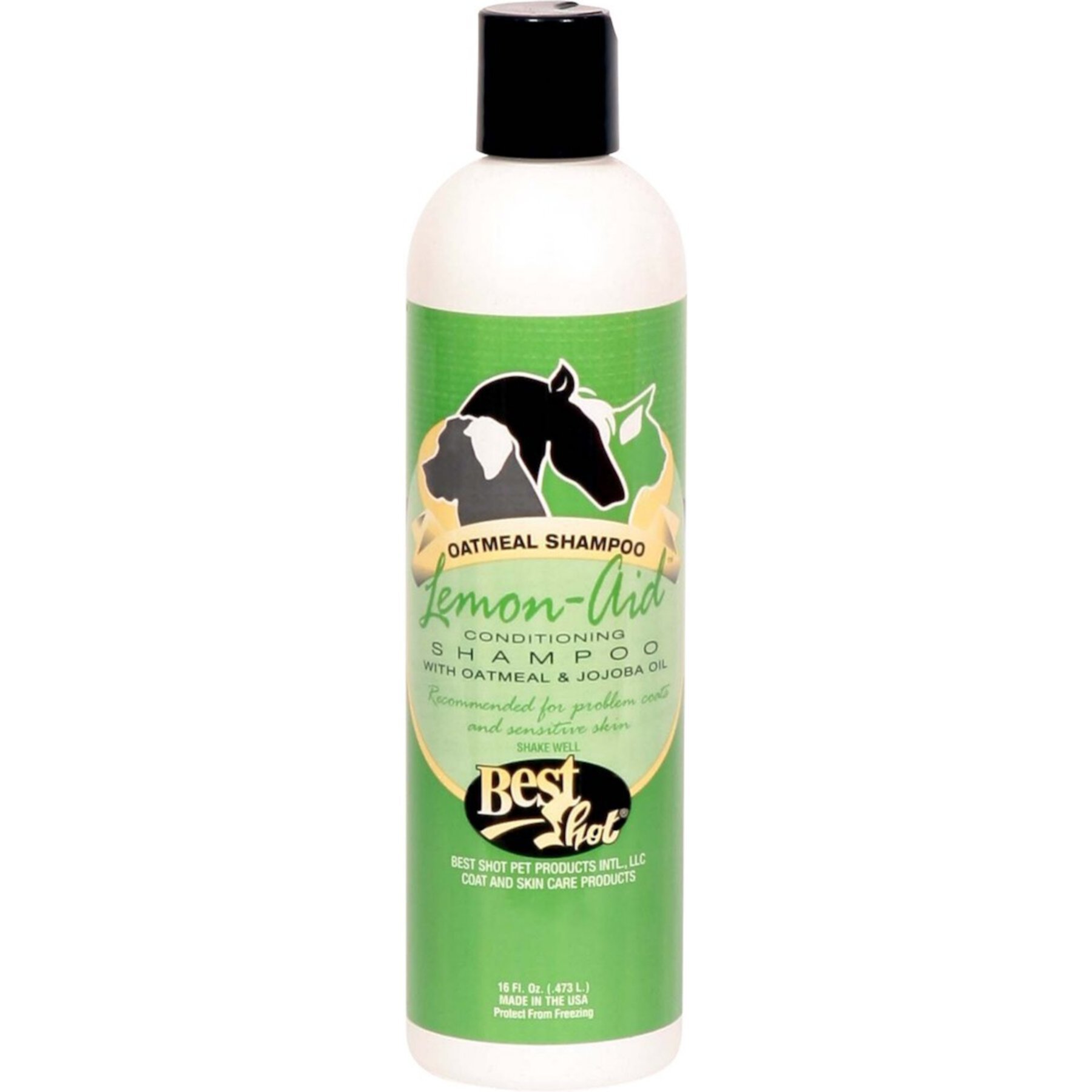 Best Shot Lemon-Aid Oatmeal & Jojoba Oil Dog & Cat Shampoo Best Shot