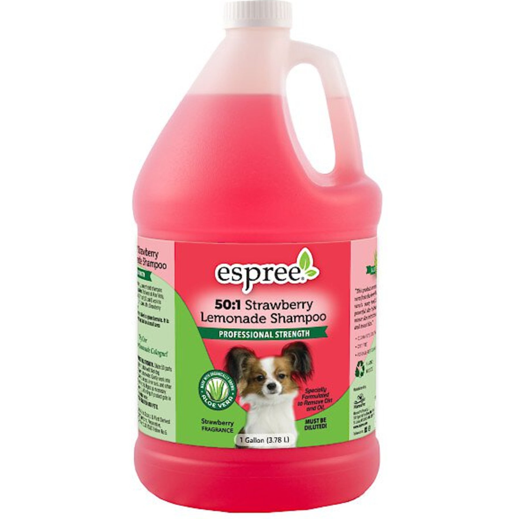 Espree Professional Strength Strawberry Lemonade Shampoo for Dogs, 1-gallon Espree