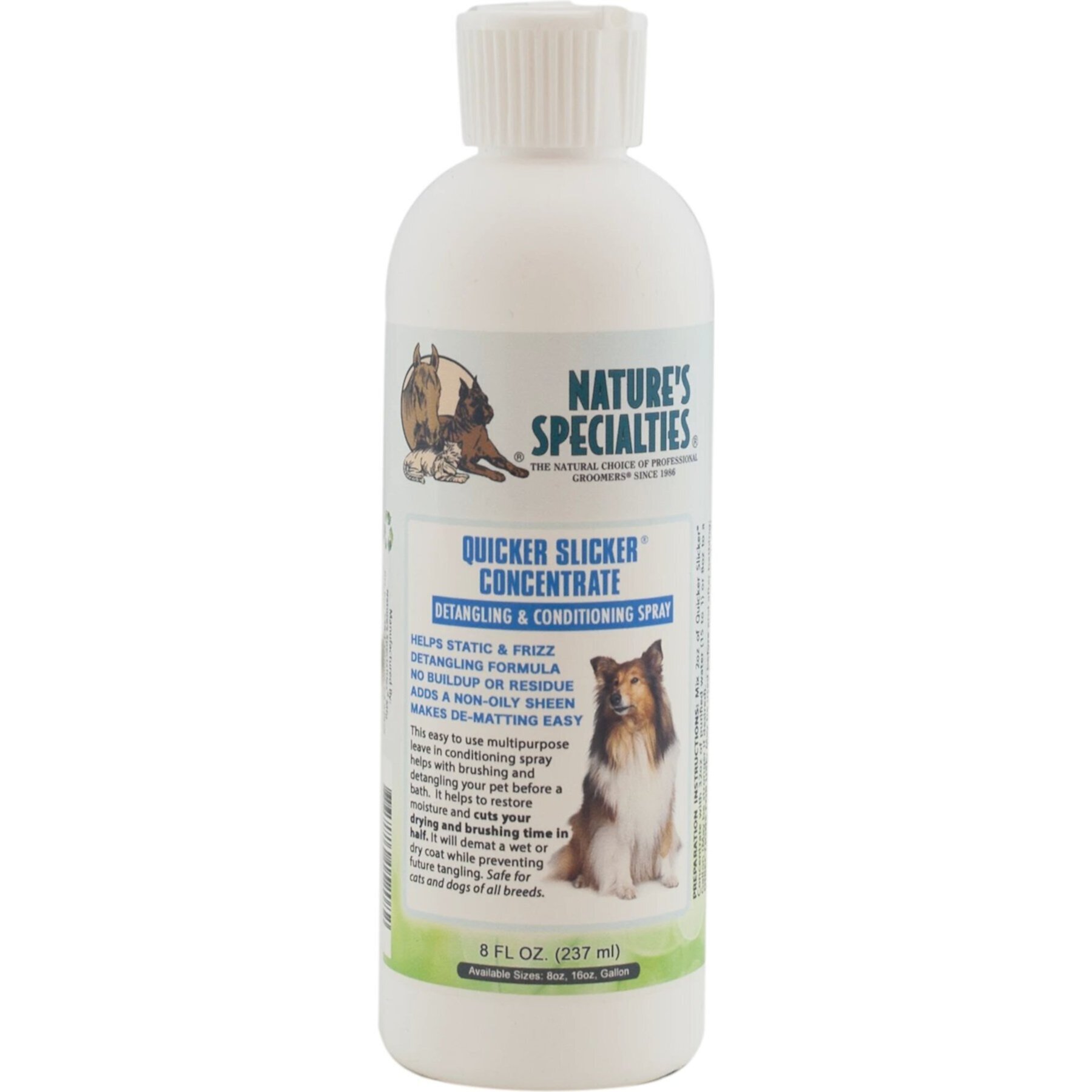 Nature's Specialties Quicker Slicker Concentrate Dog Conditioning Spray Nature's Specialties