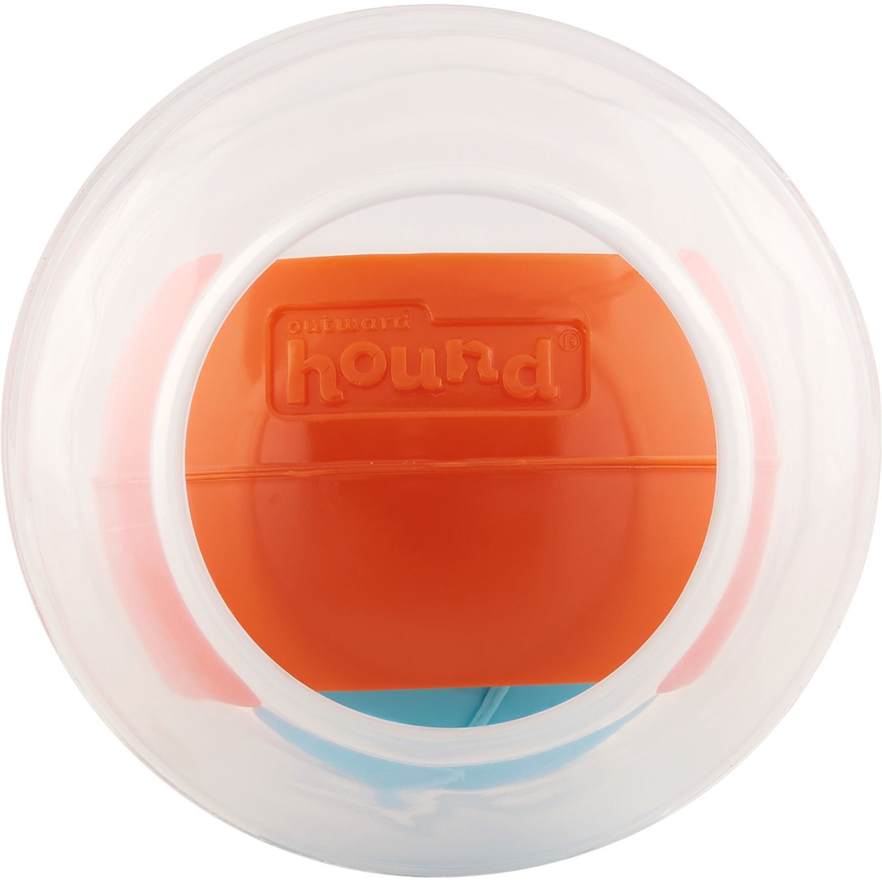 Outward Hound Dog Rumble Puzzle Ball Puzzle & Treat Maze Interactive Dog Toy, Orange Outward Hound