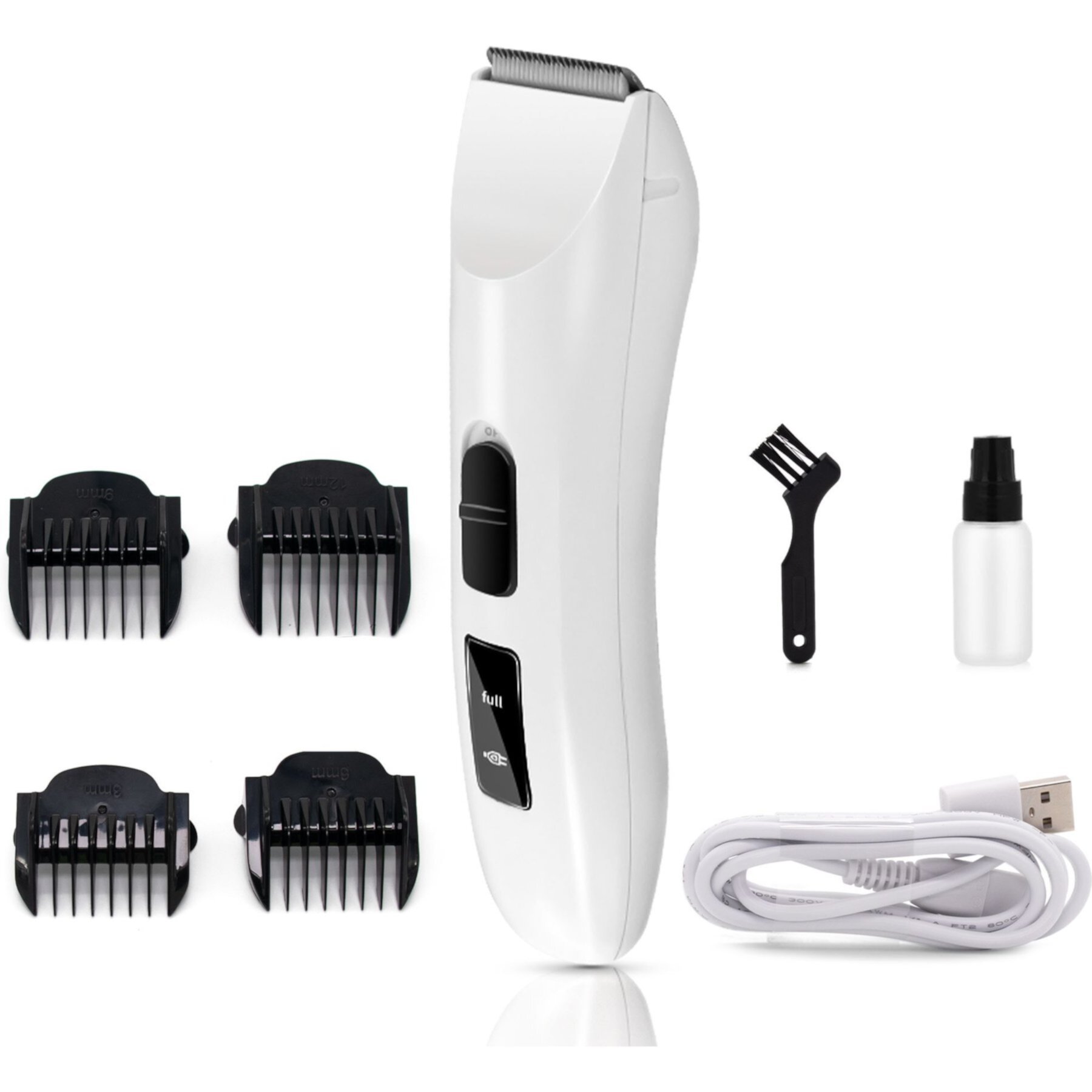 PATPET P710 Hairy Dog & Cat Grooming Clipper, White Patpet