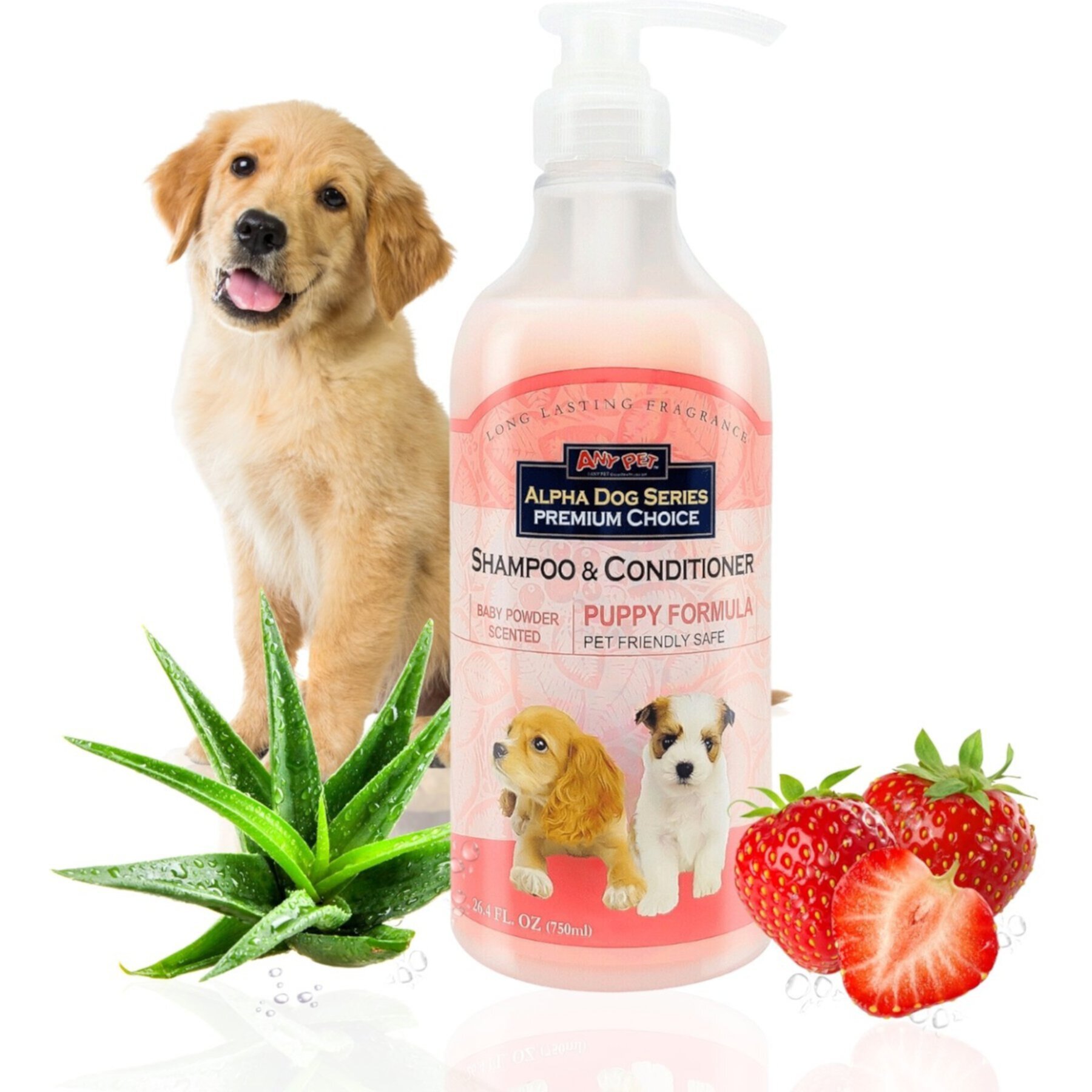 Alpha Dog Series 2-in-1 Puppy Formula Scent Dog Shampoo & Conditioner Alpha Dog Series