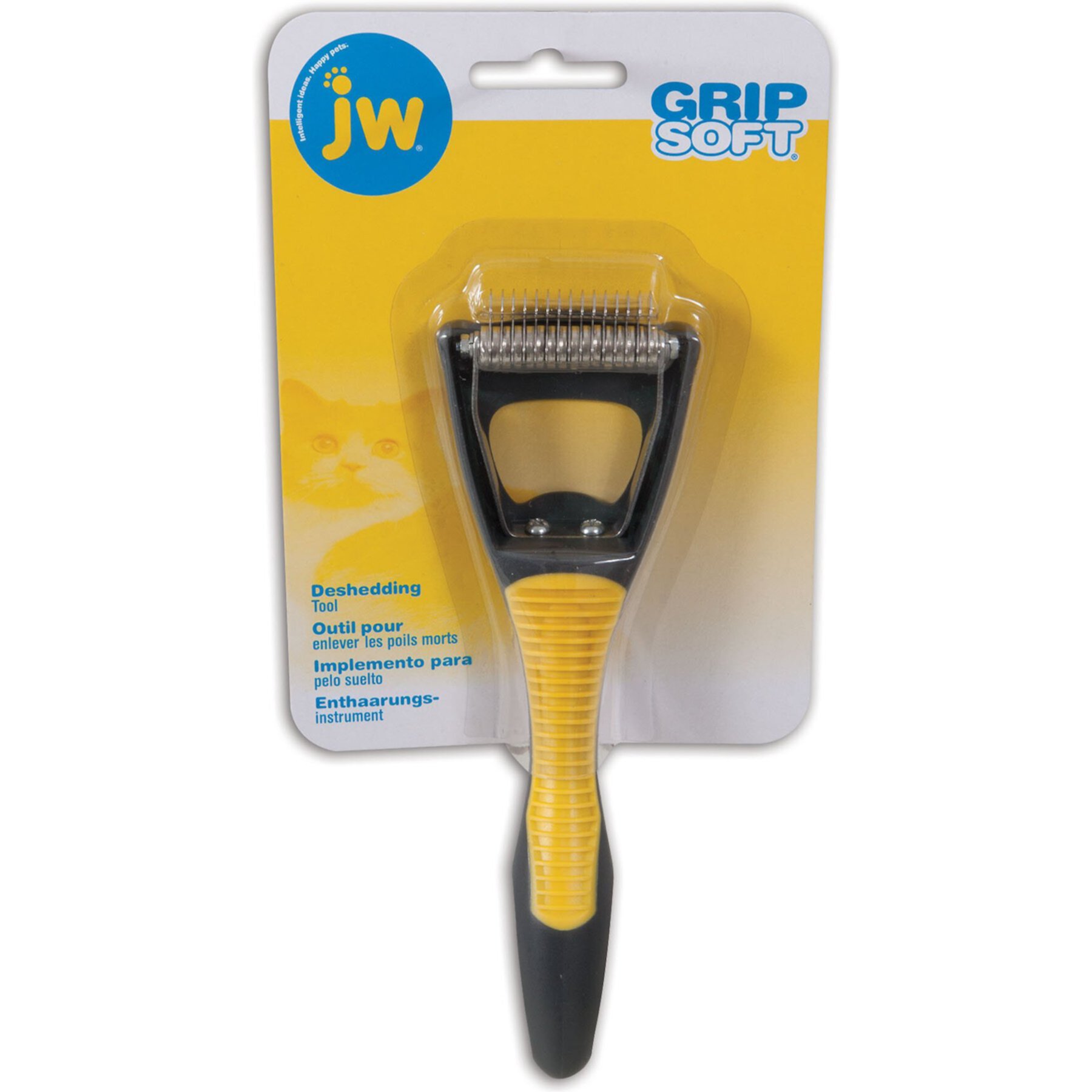 JW Pet Cat Deshedding Tool JW Pet