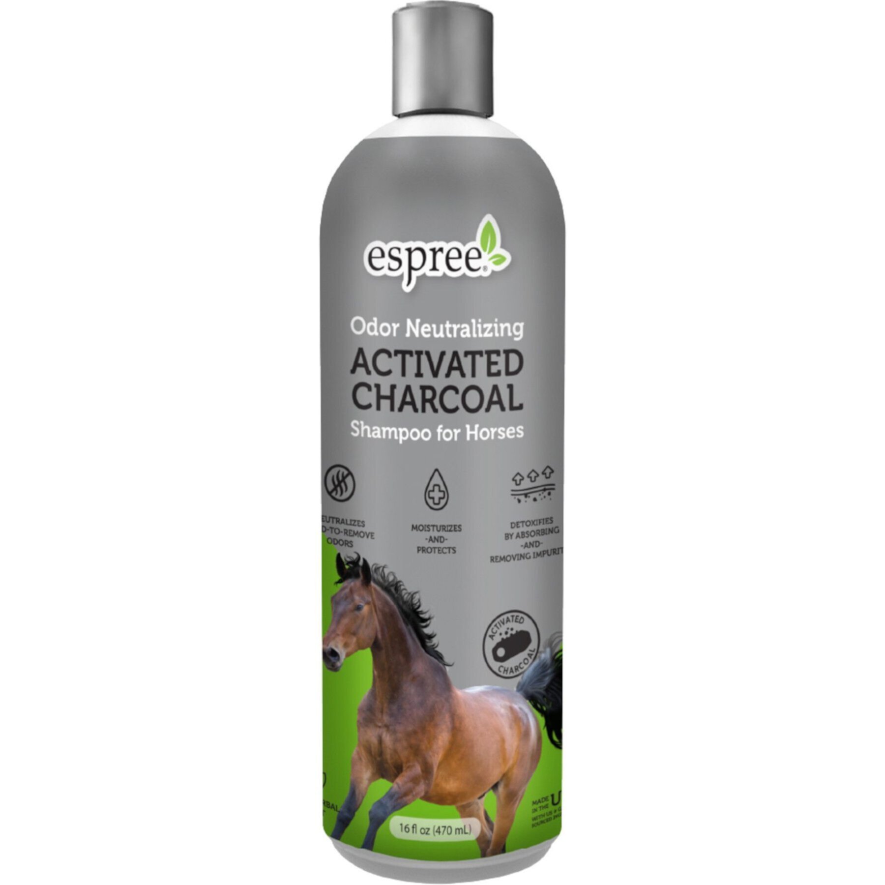 Espree Odor Neutralizing Charcoal Horse Shampoo, 16-fl oz bottle Espree