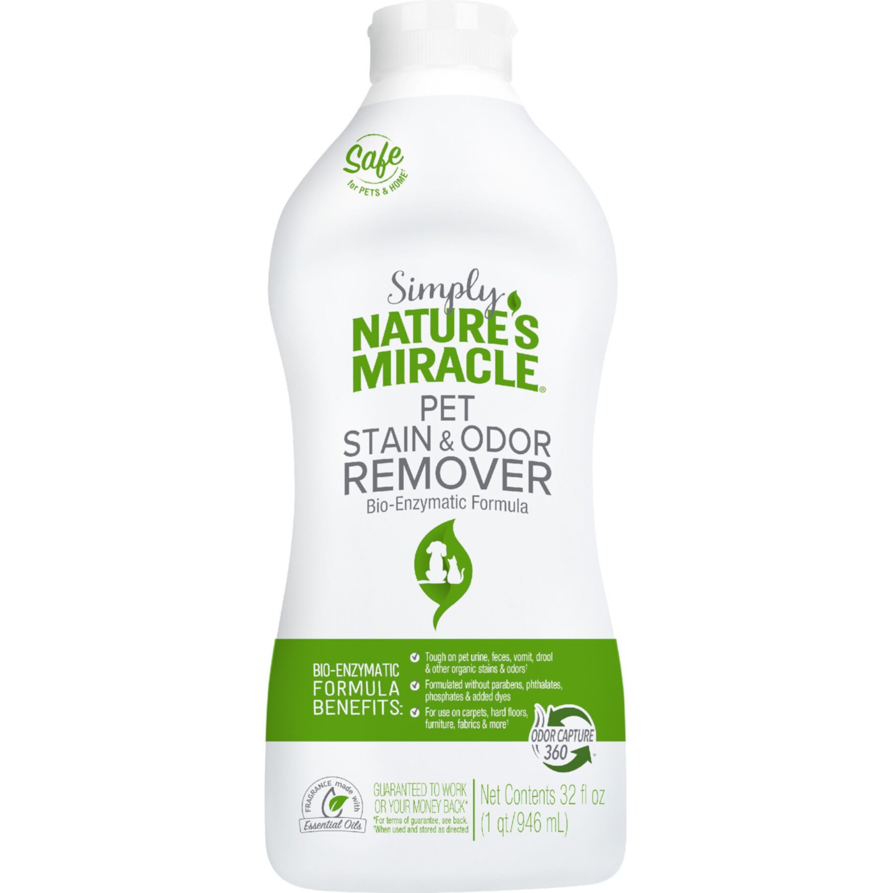 Simply Nature's Miracle Pet Stain & Odor Remover Nature's Miracle