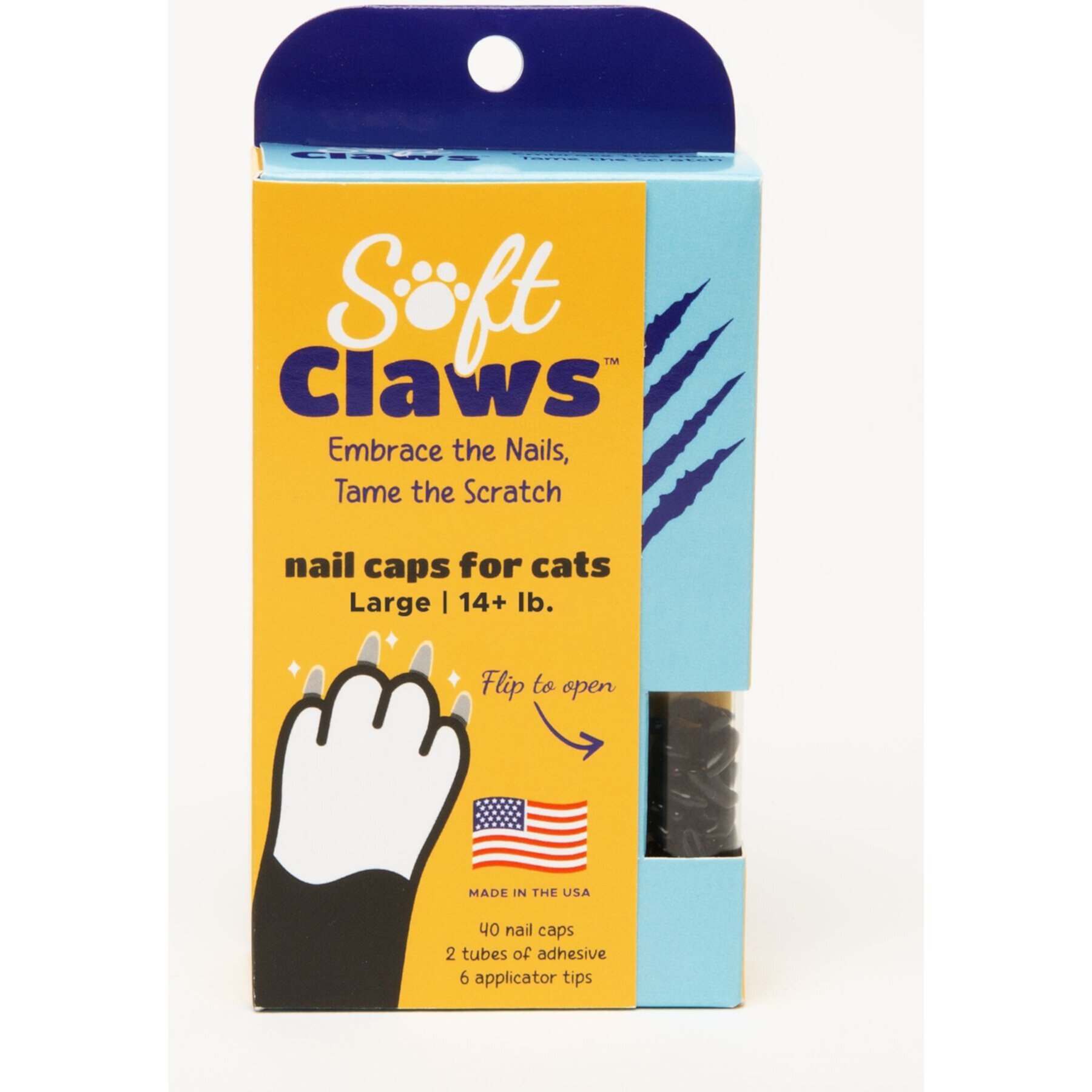 Soft Claws Cat Nail Caps, 40 count Soft Claws