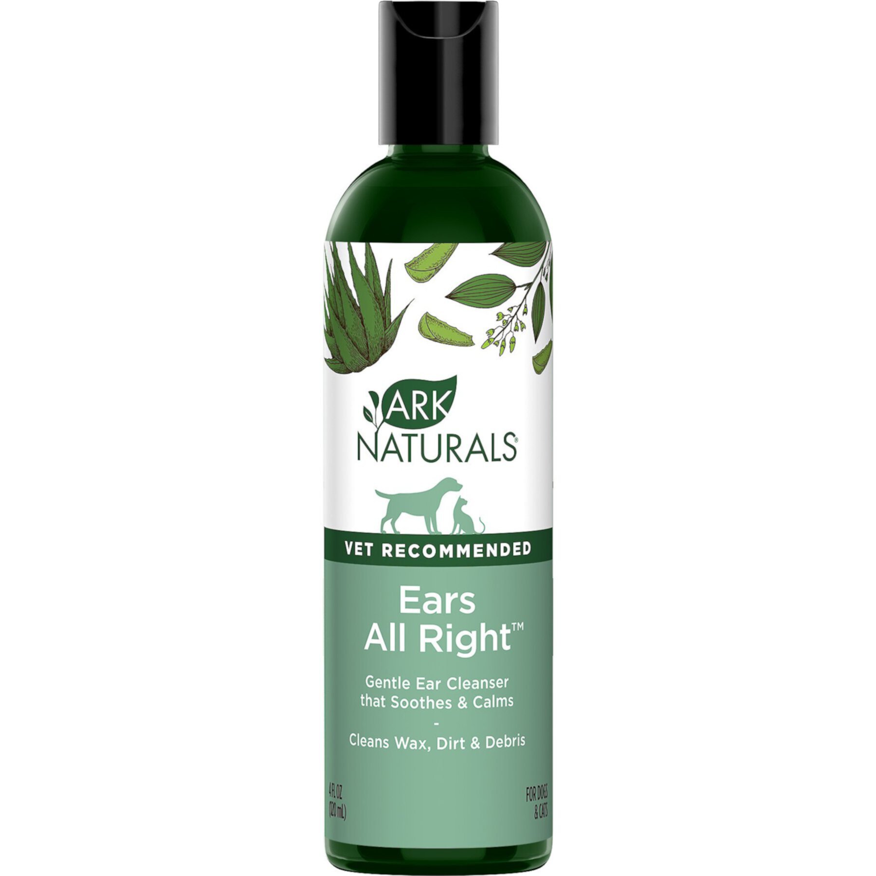 Ark Naturals Ears All Right Dog & Cat Gentle Cleaning Lotion Ark Naturals