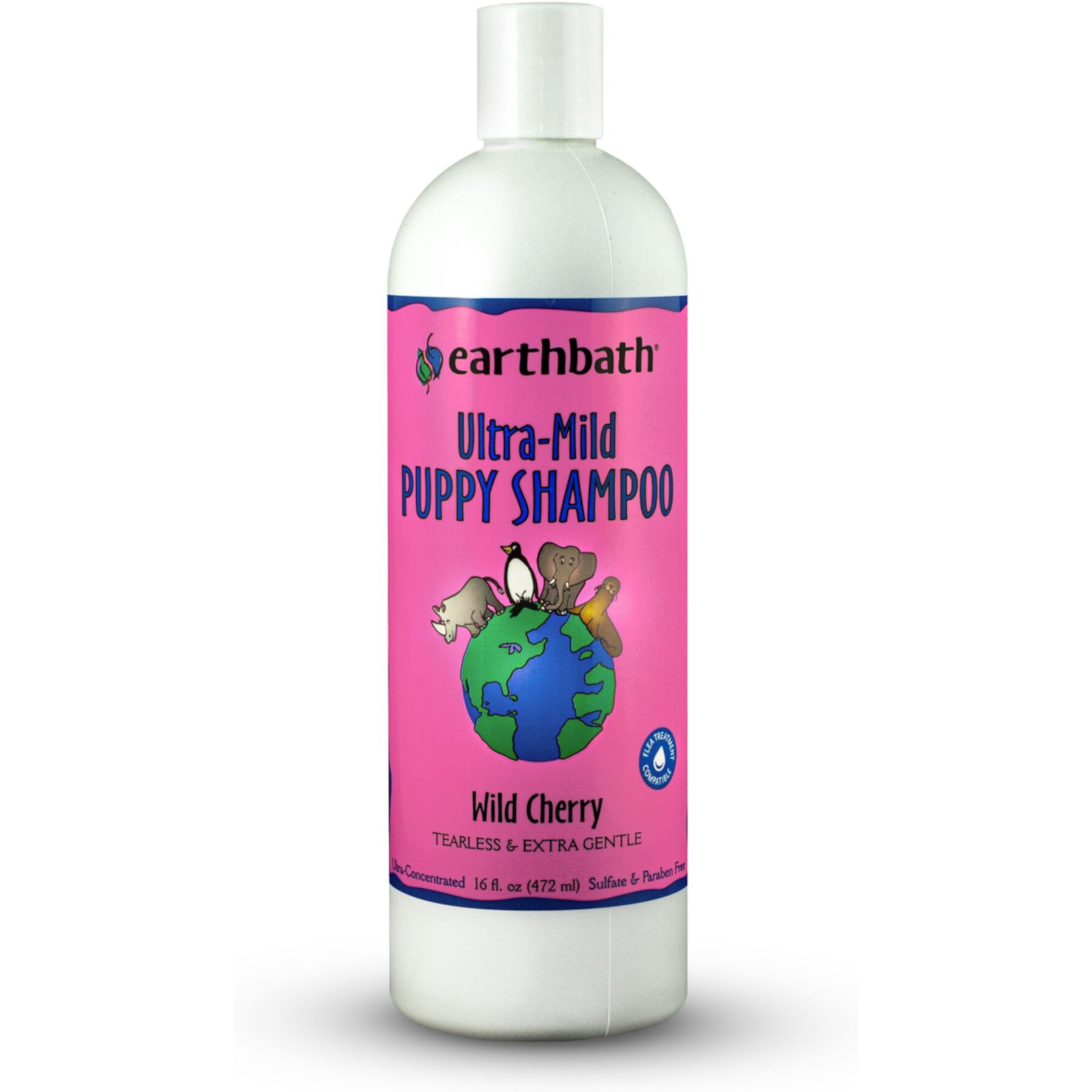 Earthbath Ultra-Mild Wild Cherry Puppy Shampoo earthbath