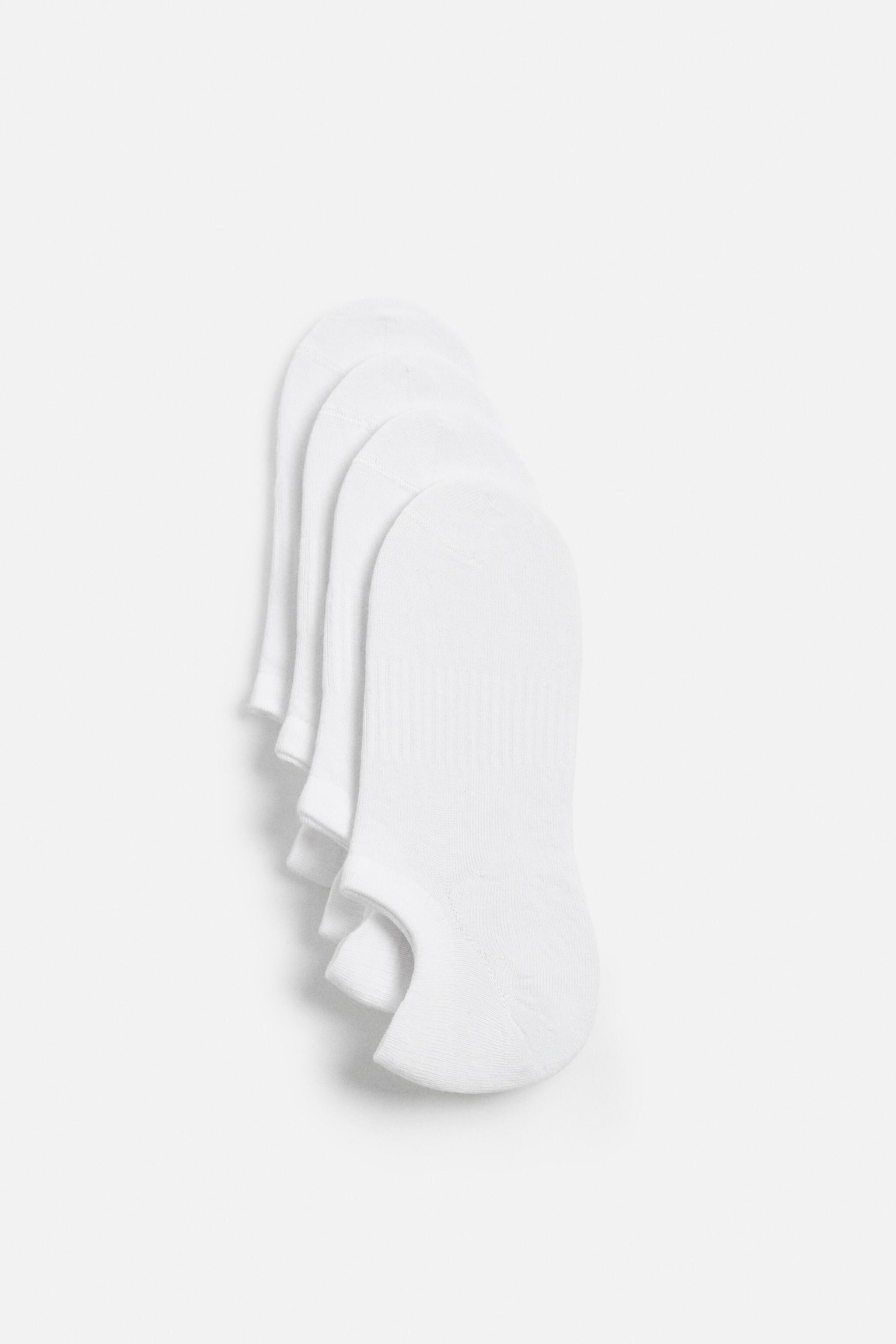 4 PACK OF NO-SHOW SOCKS Zara