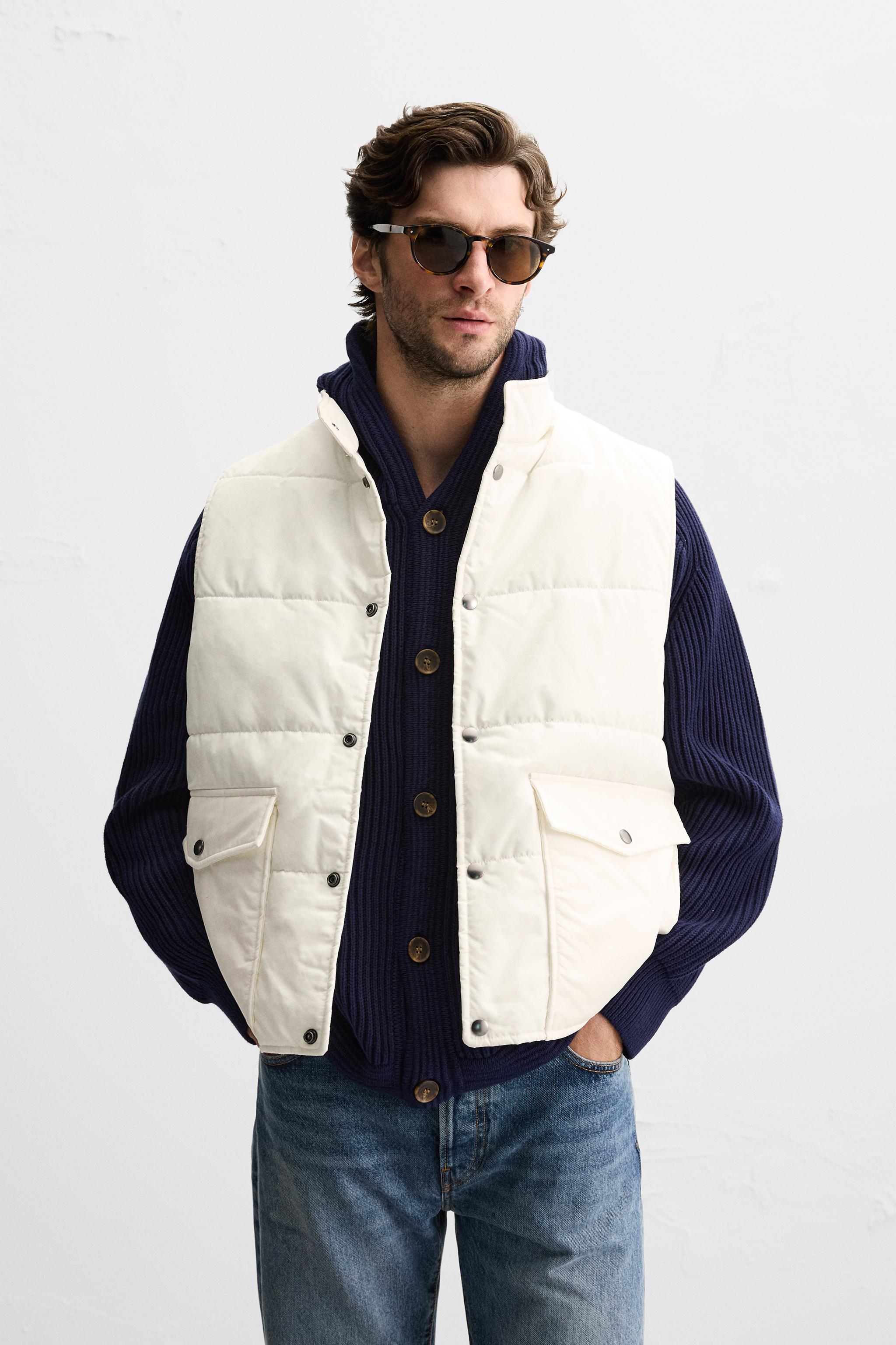 PADDED VEST WITH POCKETS Zara