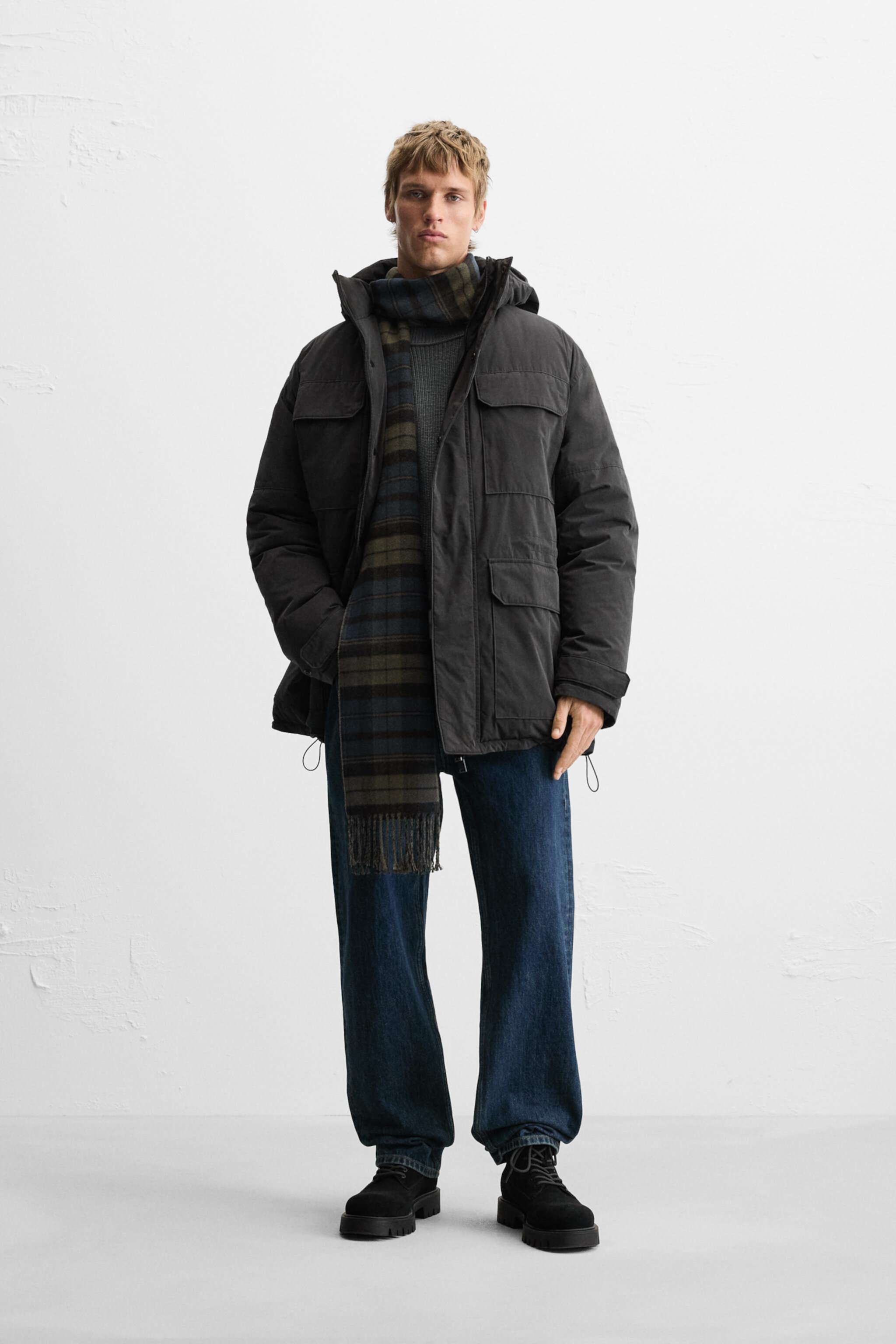 WATER REPELLENT PUFFER PARKA Zara