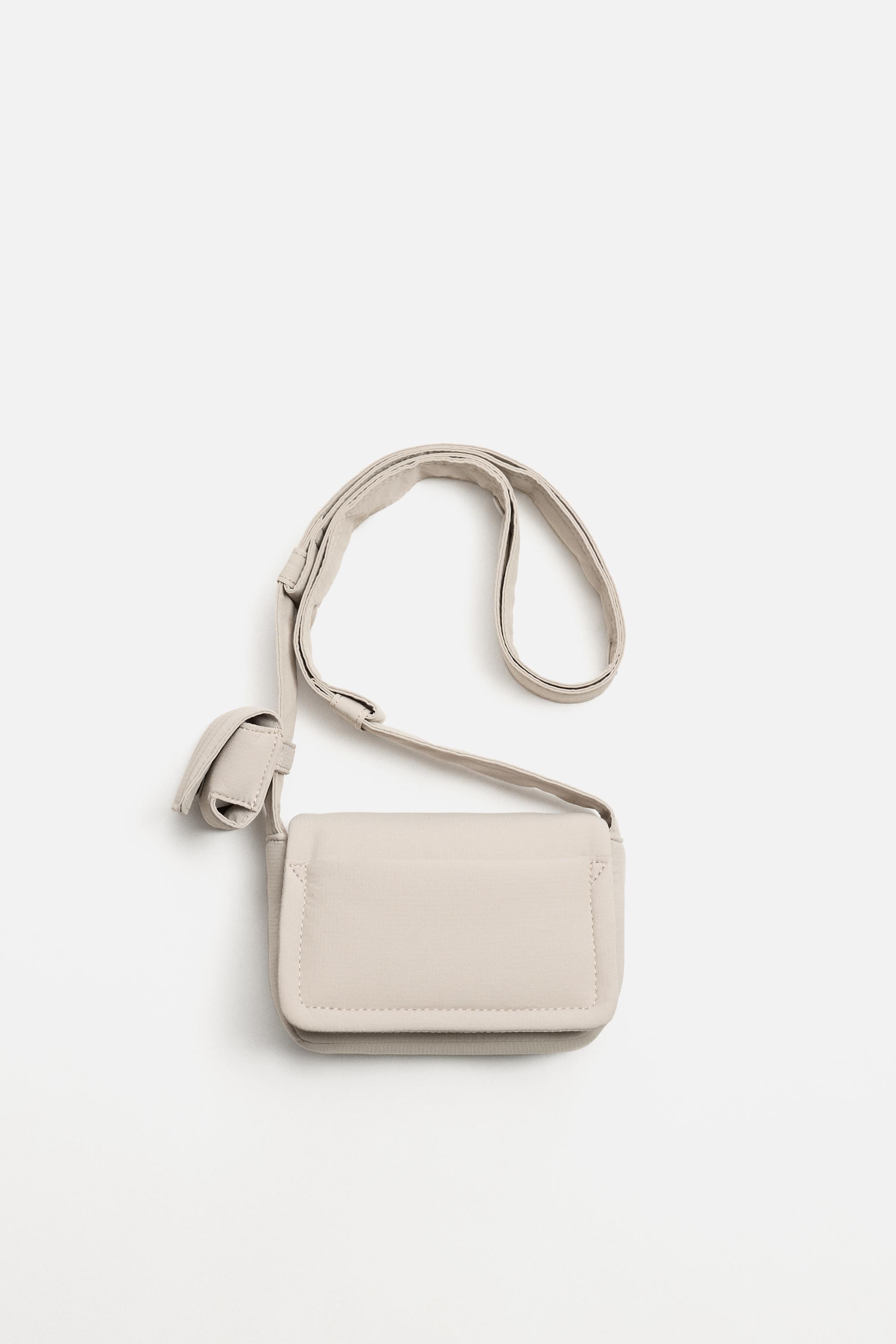 NYLON FLAP CROSSBODY BAG Zara