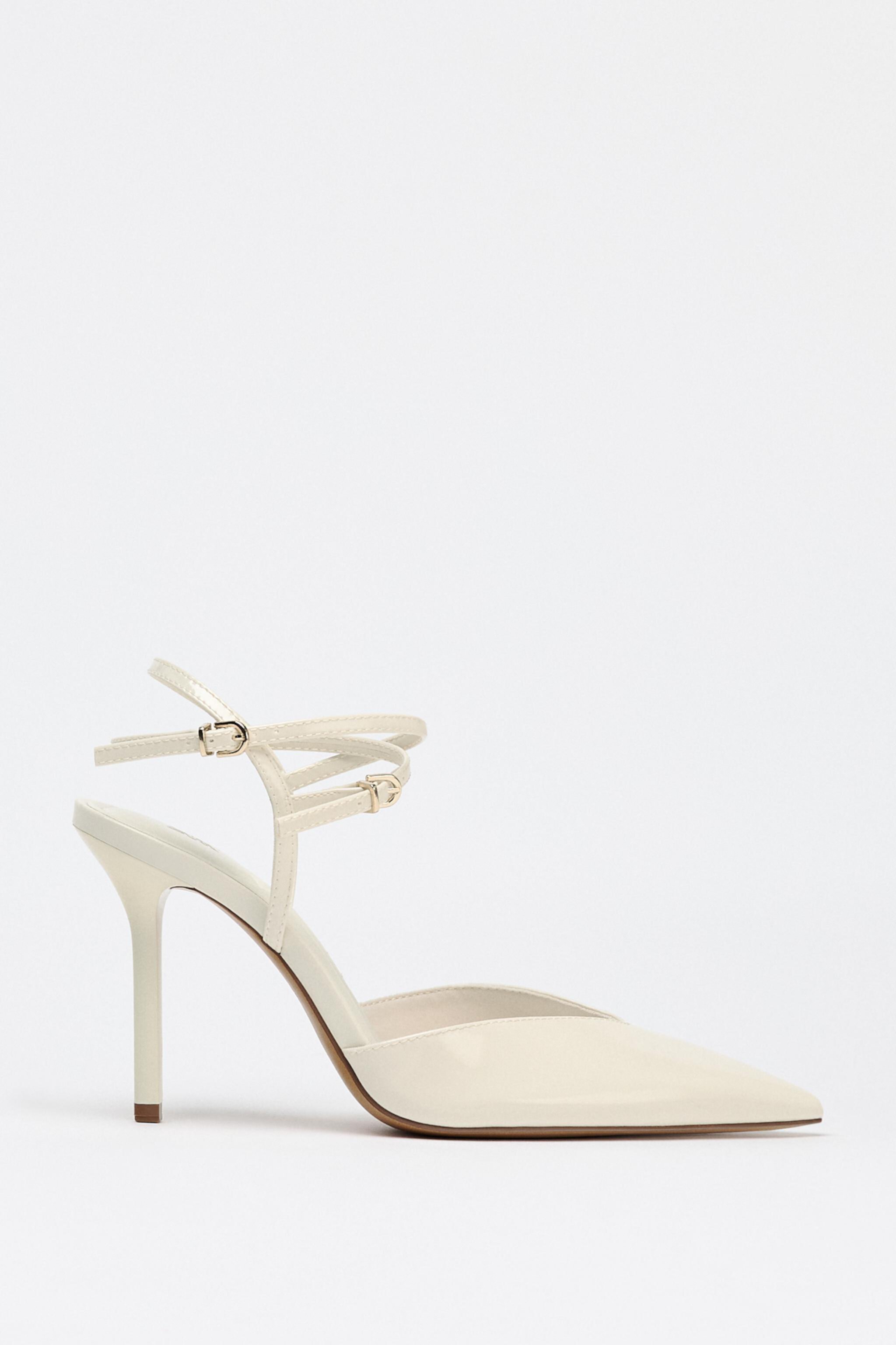 STRAPPY SLINGBACK HEELS Zara