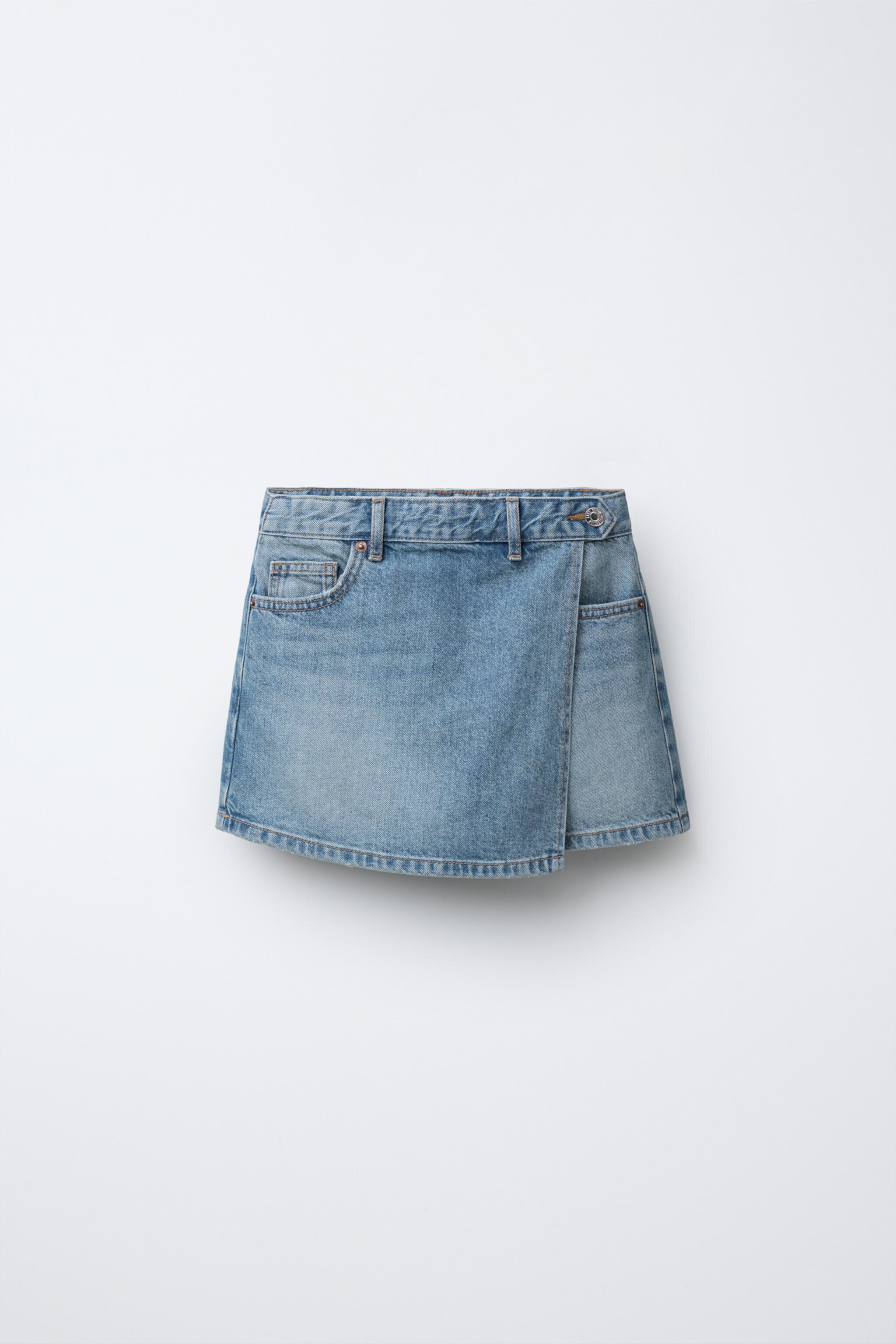 DENIM SKORT Zara