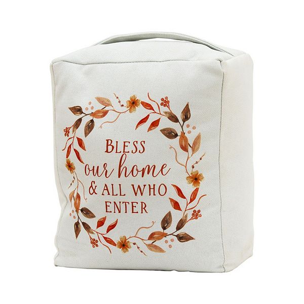 Фабричный дверной ограничитель Bless Our Home с ручкой, размеры 20,3 см x 12 см x 22,9 см, вес 1,8 кг Parisloft