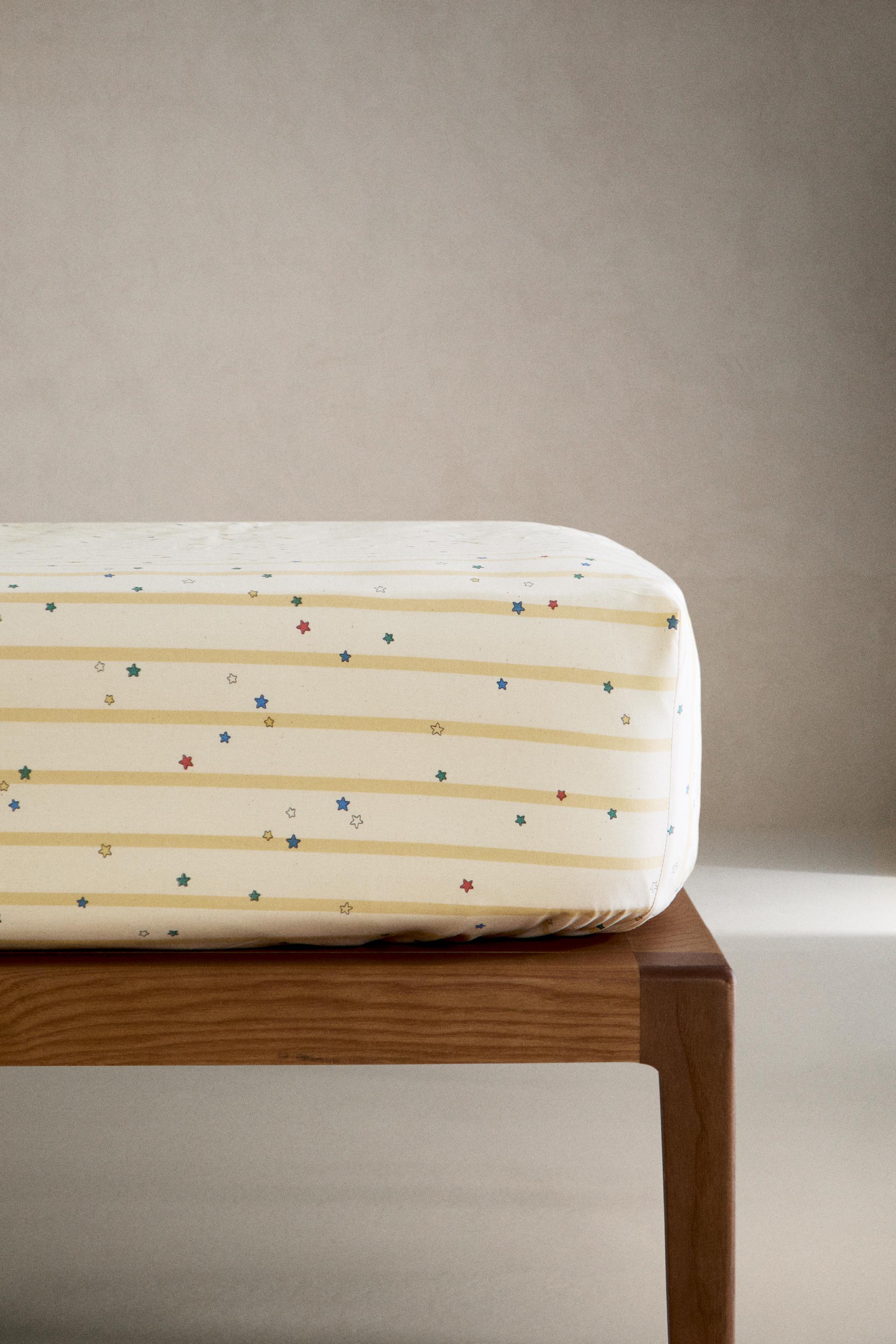 CHILDREN'S STAR FITTED SHEET Zara Home